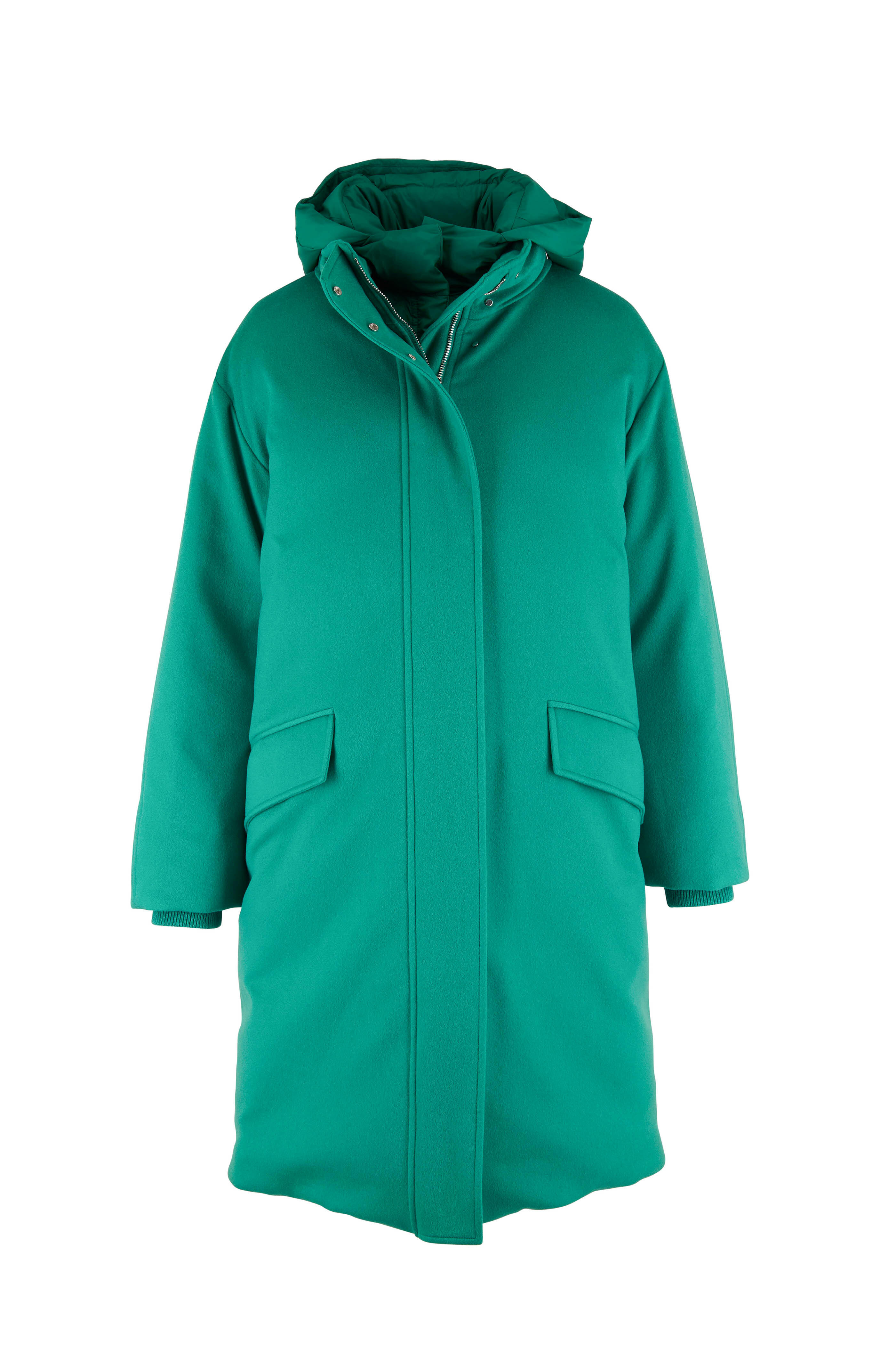 Loro Piana カシミヤ＆シルク アンサンブルセット ライムグリーン 42 Loro ピアナ カシミヤアンドシルク アンサンブルセット ライム