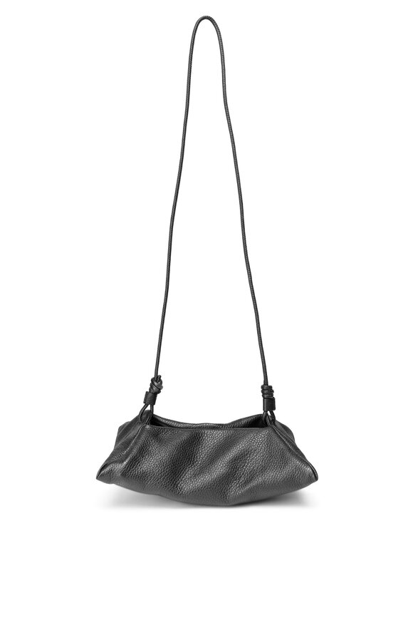 Altuzarra Mini Origami Black Leather Crossbody - view 2