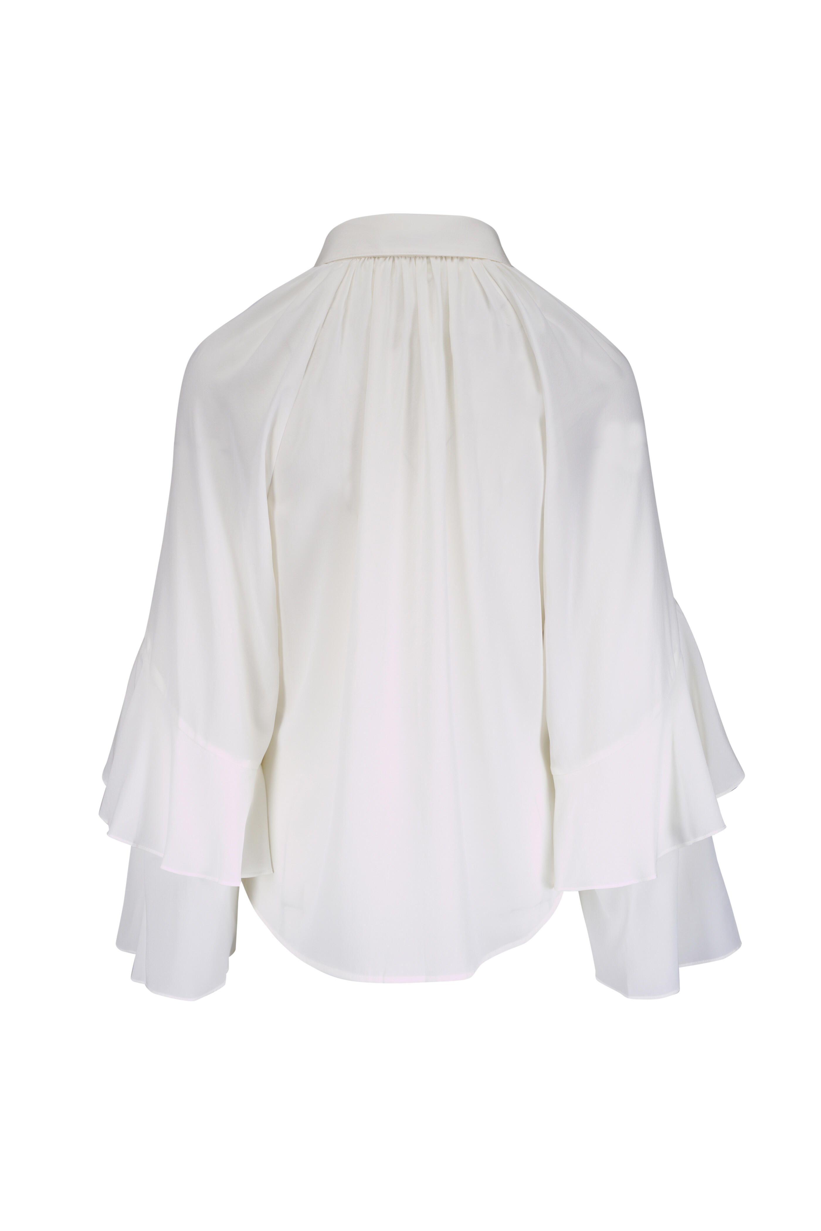 Veronica Beard - Demaris Dove White Button Down Blouse