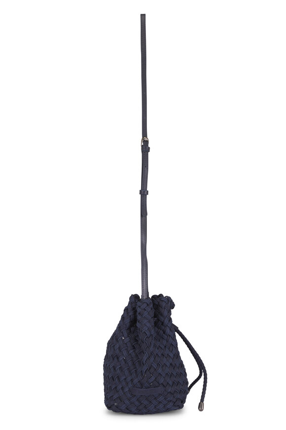Naghedi Gramercy Indigo Double Weave Denim Bucket Bag - view 5
