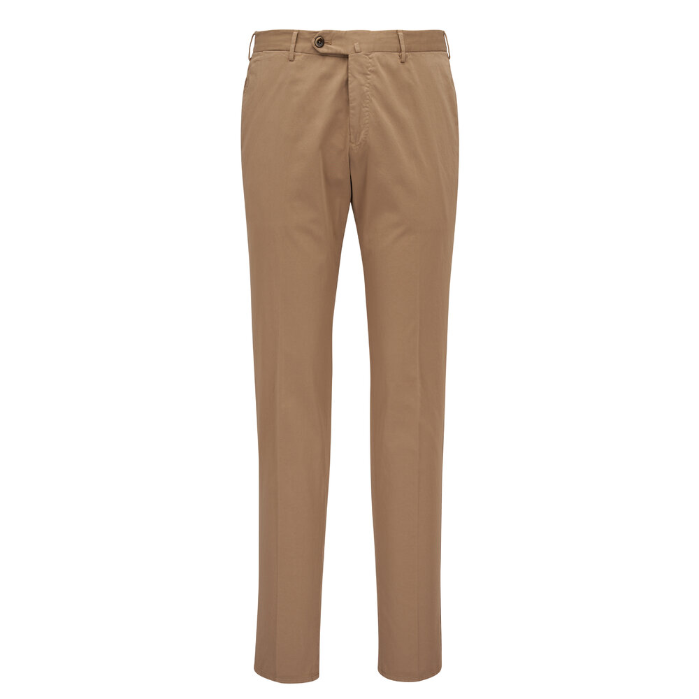 PT Torino Brown Cotton Casual Pants main image 0
