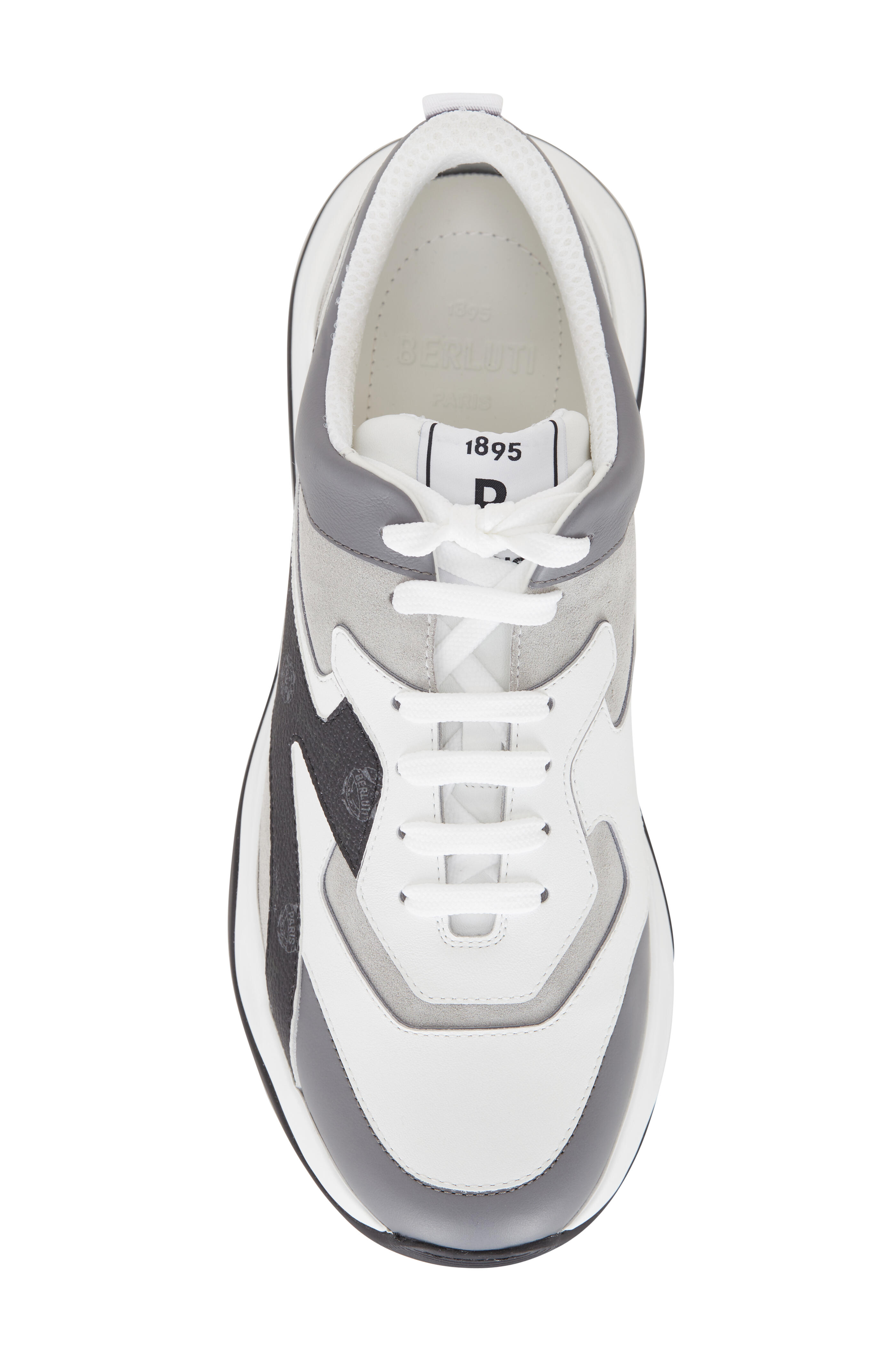 Berluti - Shadow I Gray Trainer | Mitchell Stores