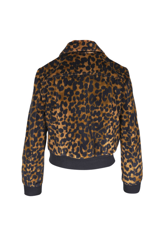 R13 Berlin Leopard Print Cotton Jacket - view 3