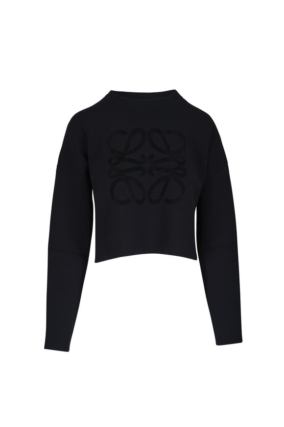 Loewe Black Anagram Sweater