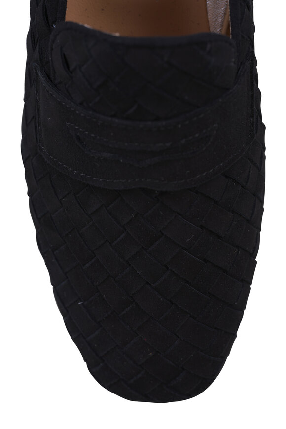 Ron White Maddie Black Suede Penny Loafer - view 5
