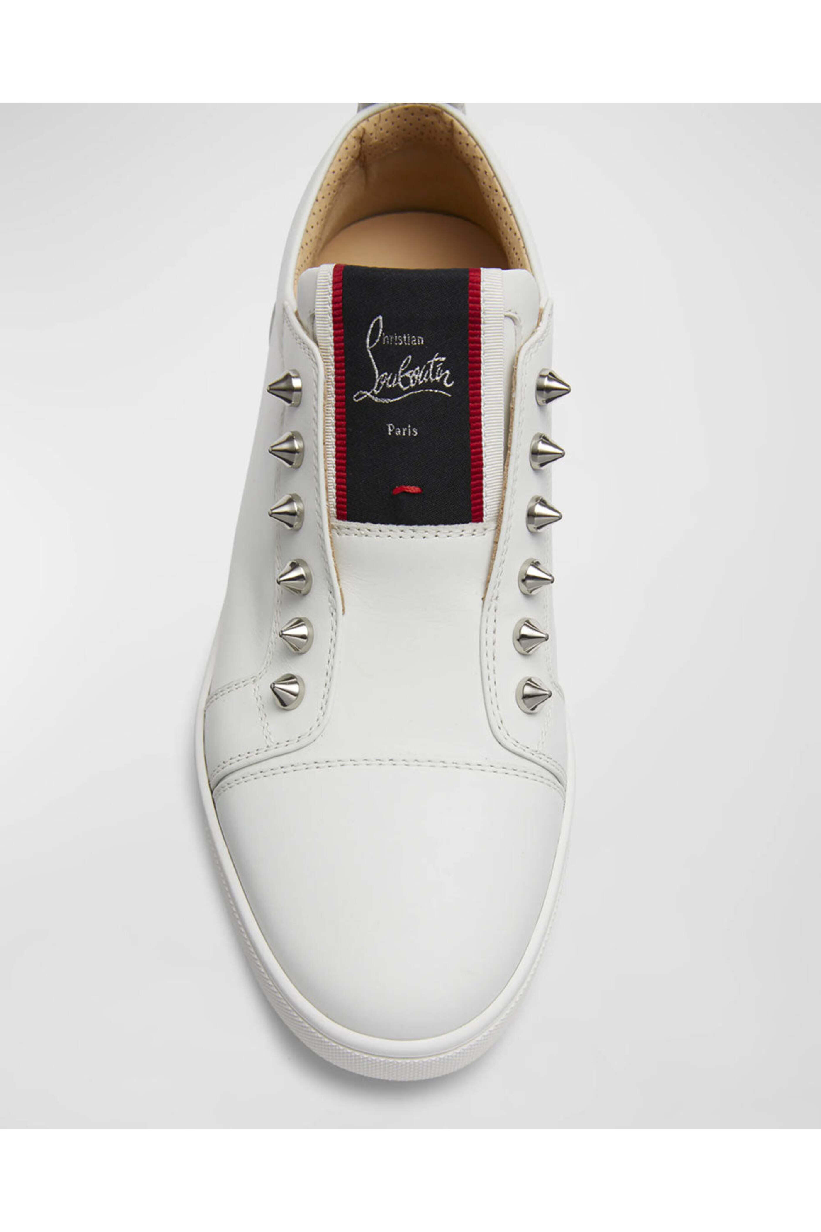 Christian Louboutin - Vontade White Leather Sneaker