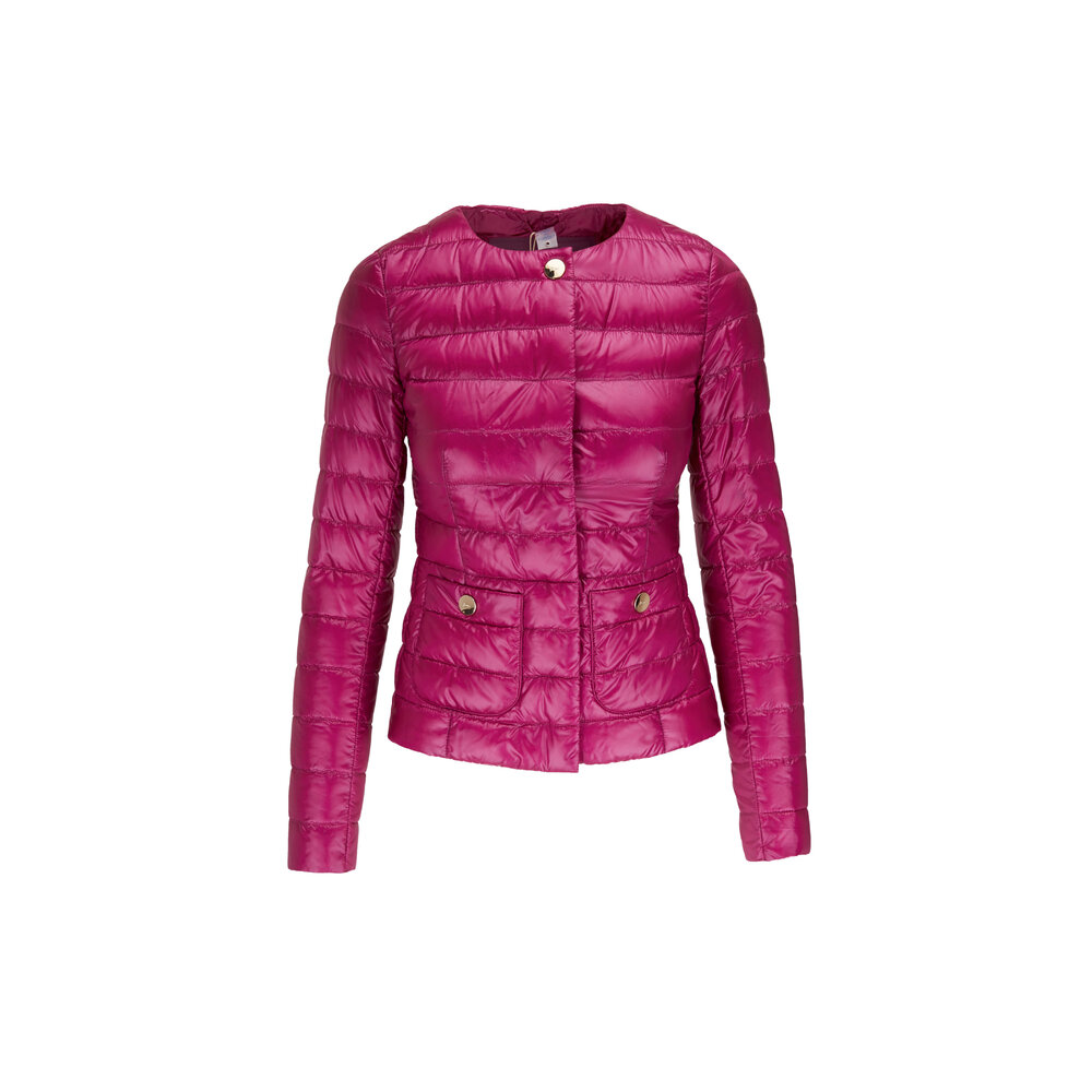 【送料&関税込】Herno Pink Down Jacket Herno - Light Pink Herno Bomber Down Jacket For Girls
