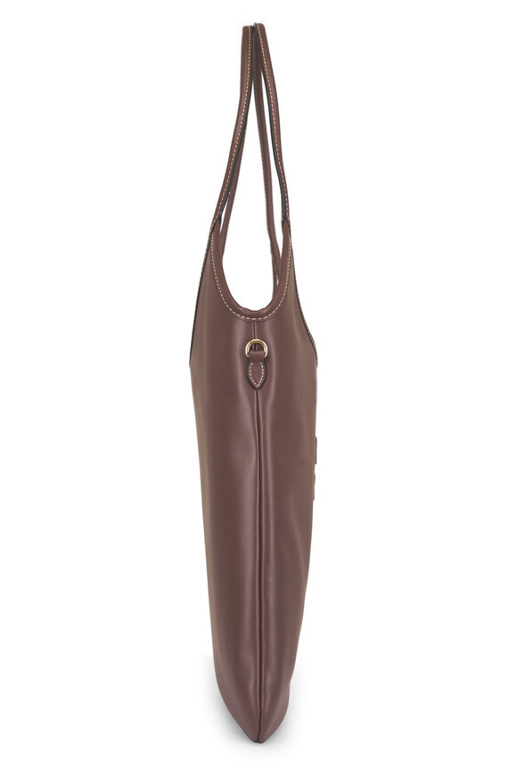 Miu Miu Large Ivy Radica Brown Leather Tote - view 5