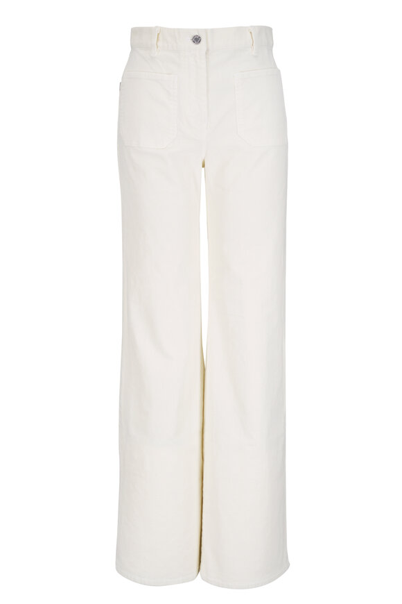 Nili Lotan Florence Stone Corduroy Pant - view 1