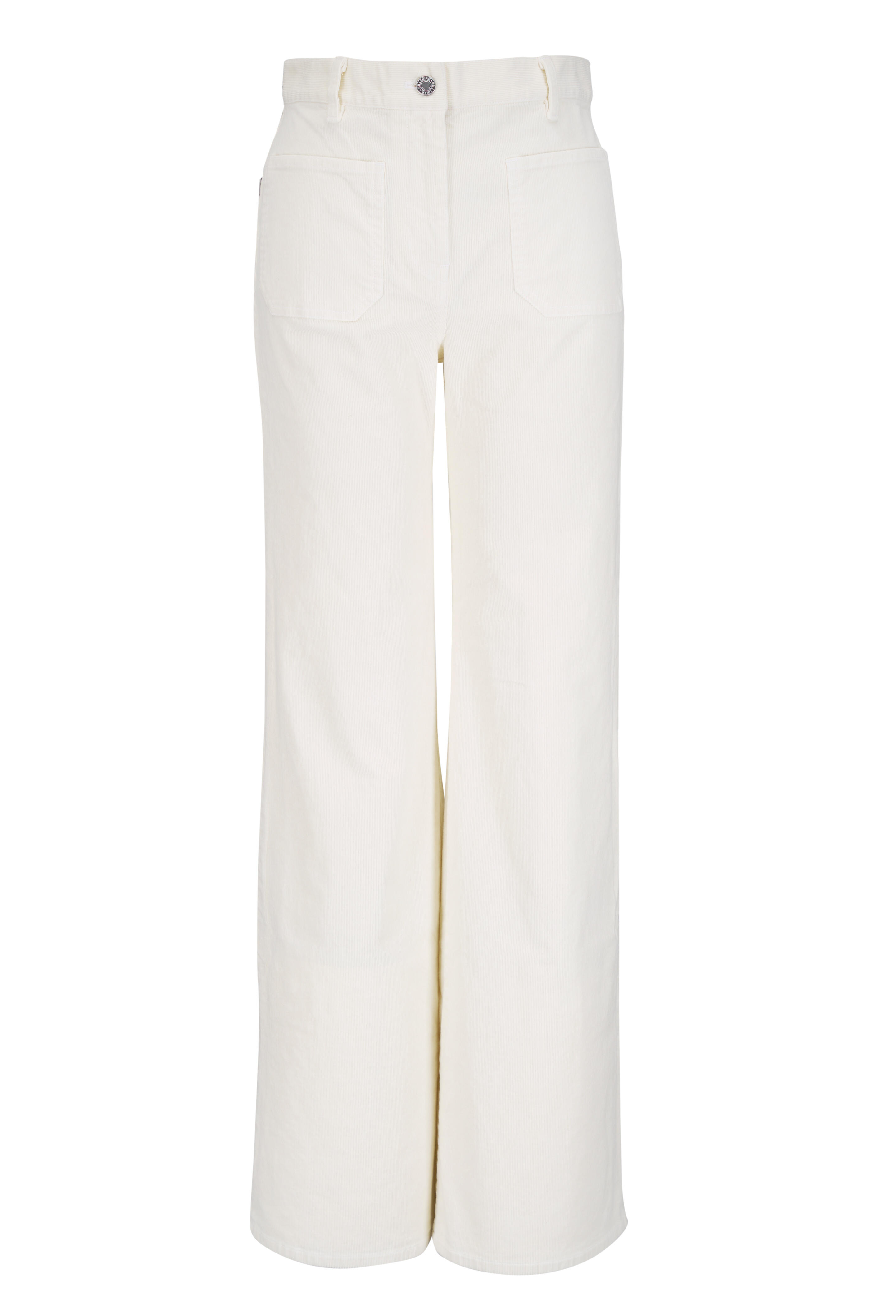 Nili Lotan - Florence Stone Corduroy Pant - view 1