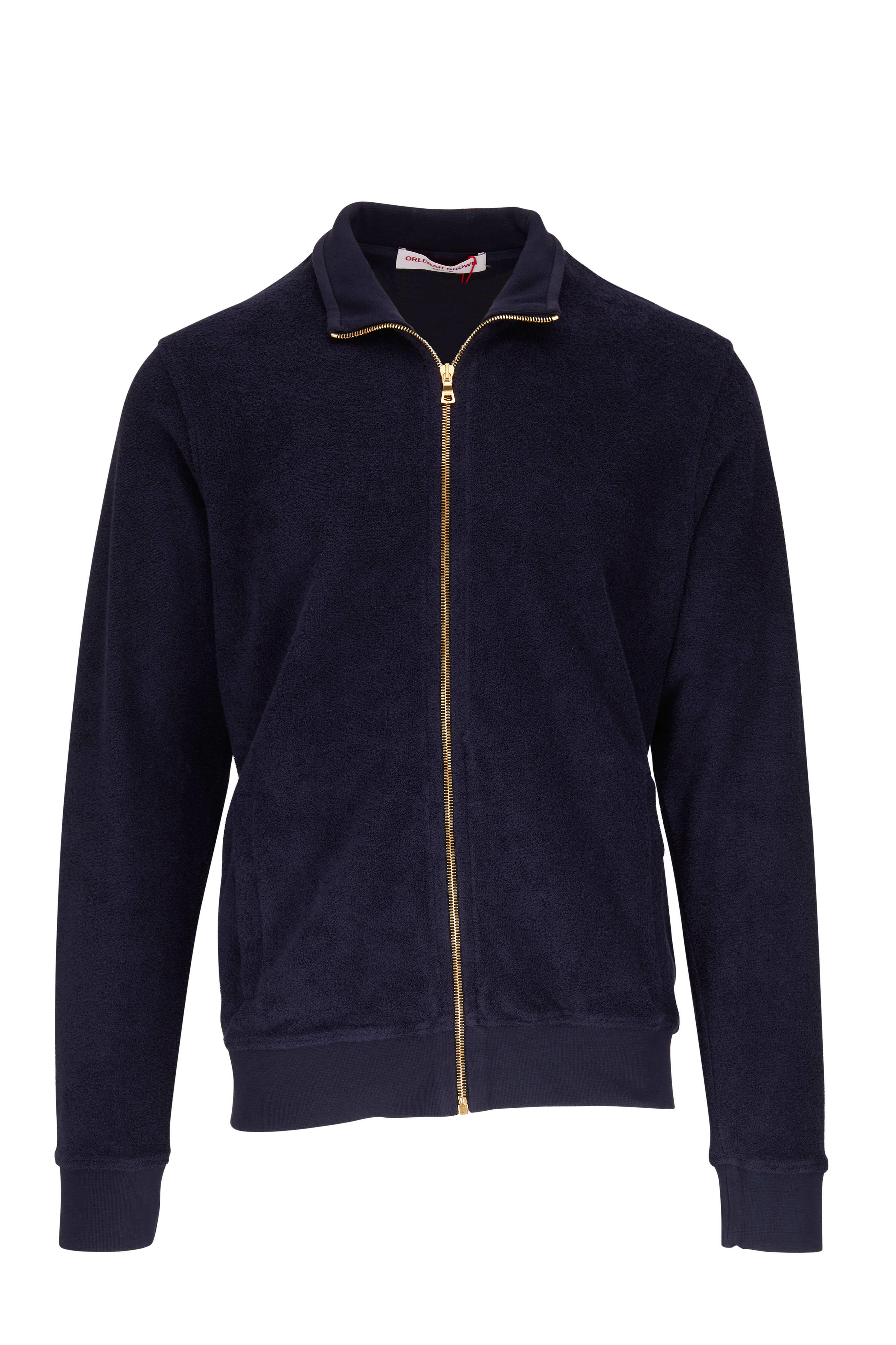 Orlebar Brown - Egerton Night Iris Full-Zip Sweatshirt Jacket