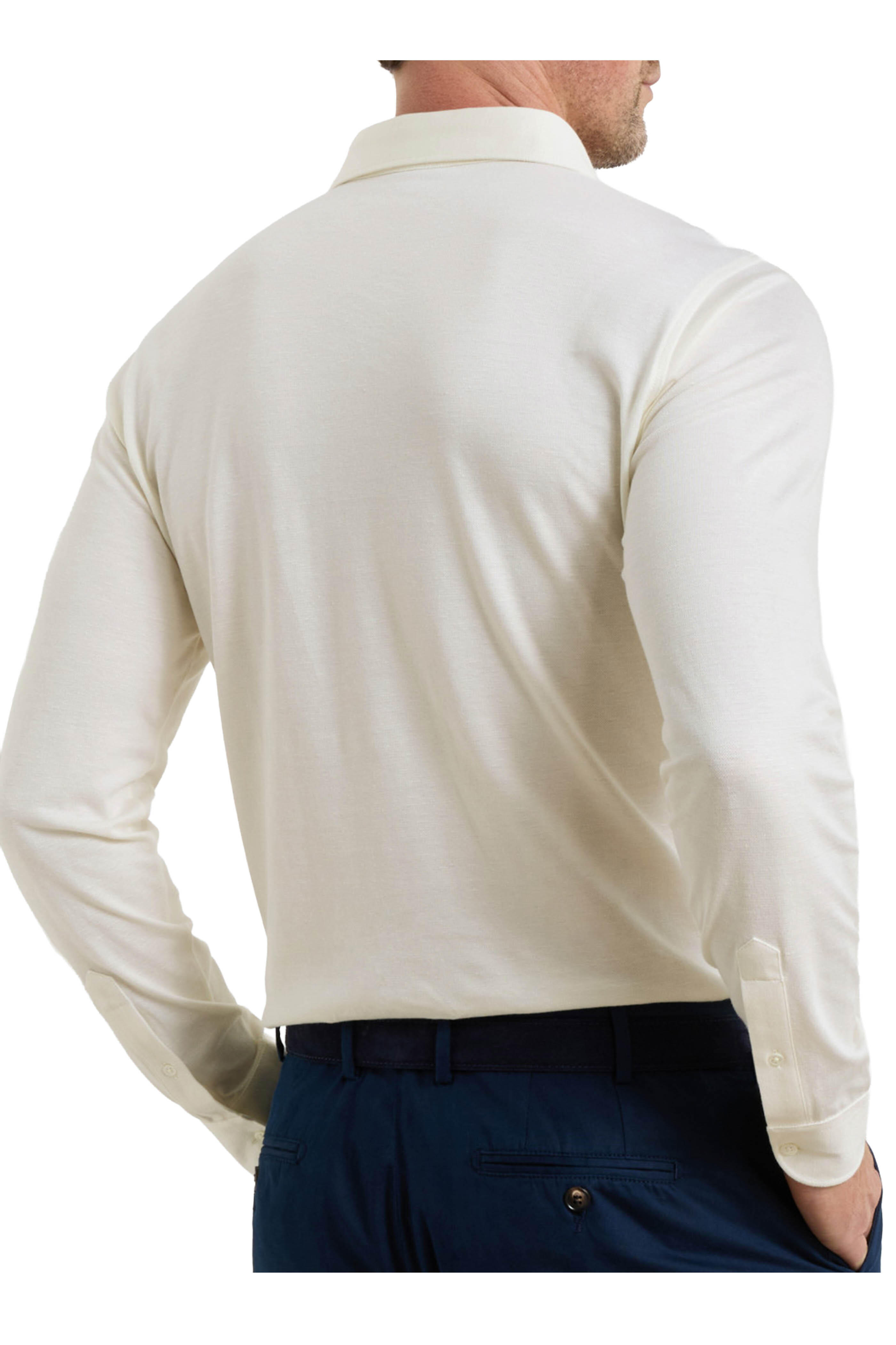 Peter Millar - Landon Almond Long Sleeve Polo - view 4