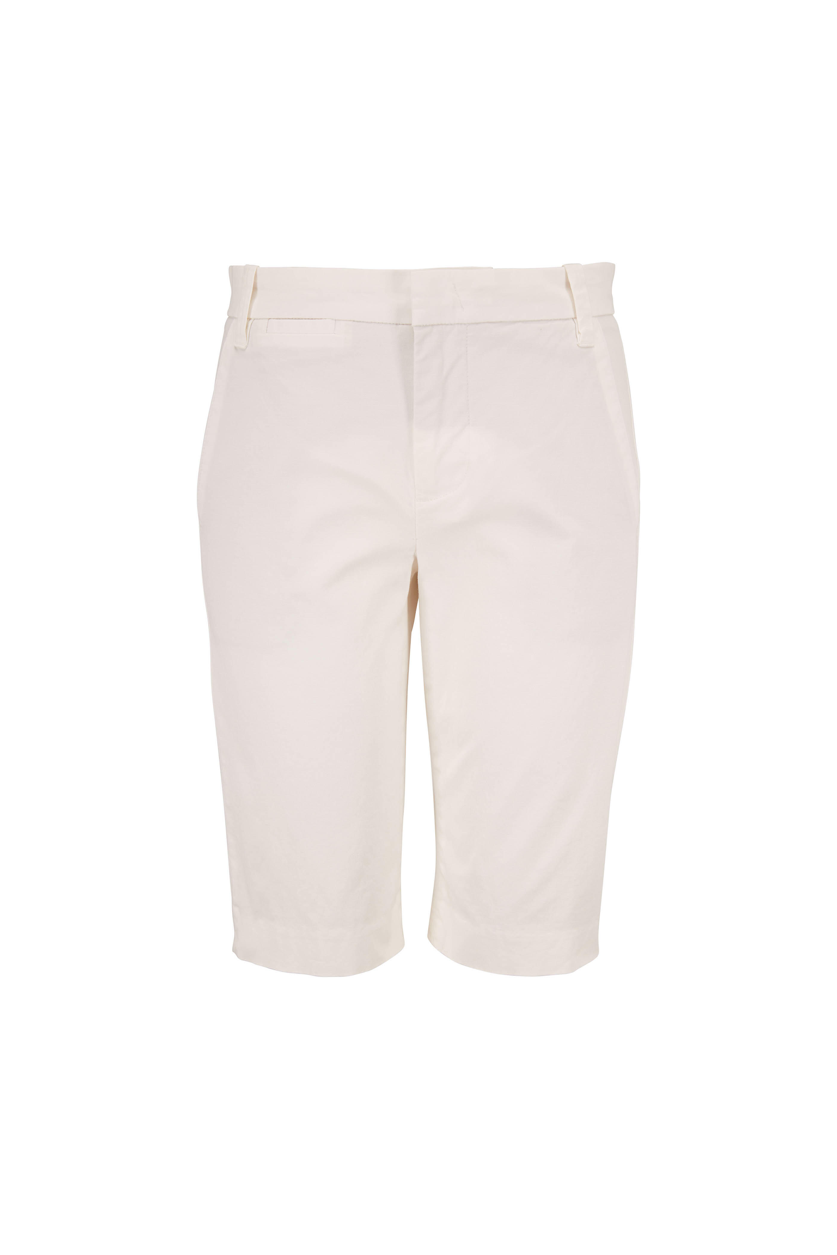 Vince - Optic White Coin Pocket Bermuda Shorts