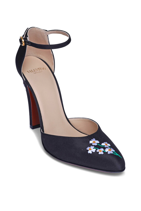 VALENTINO の靴♪ ★ ROCKSTUD SLINGBACK PUMPS ★ 85mm Valentino Garavani - Rockstud Brown Leather Slingback, 85mm