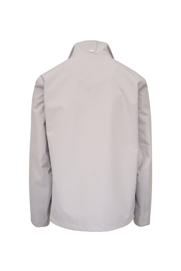 Herno Dark Gray Chest Pocket Rain Jacket - view 4