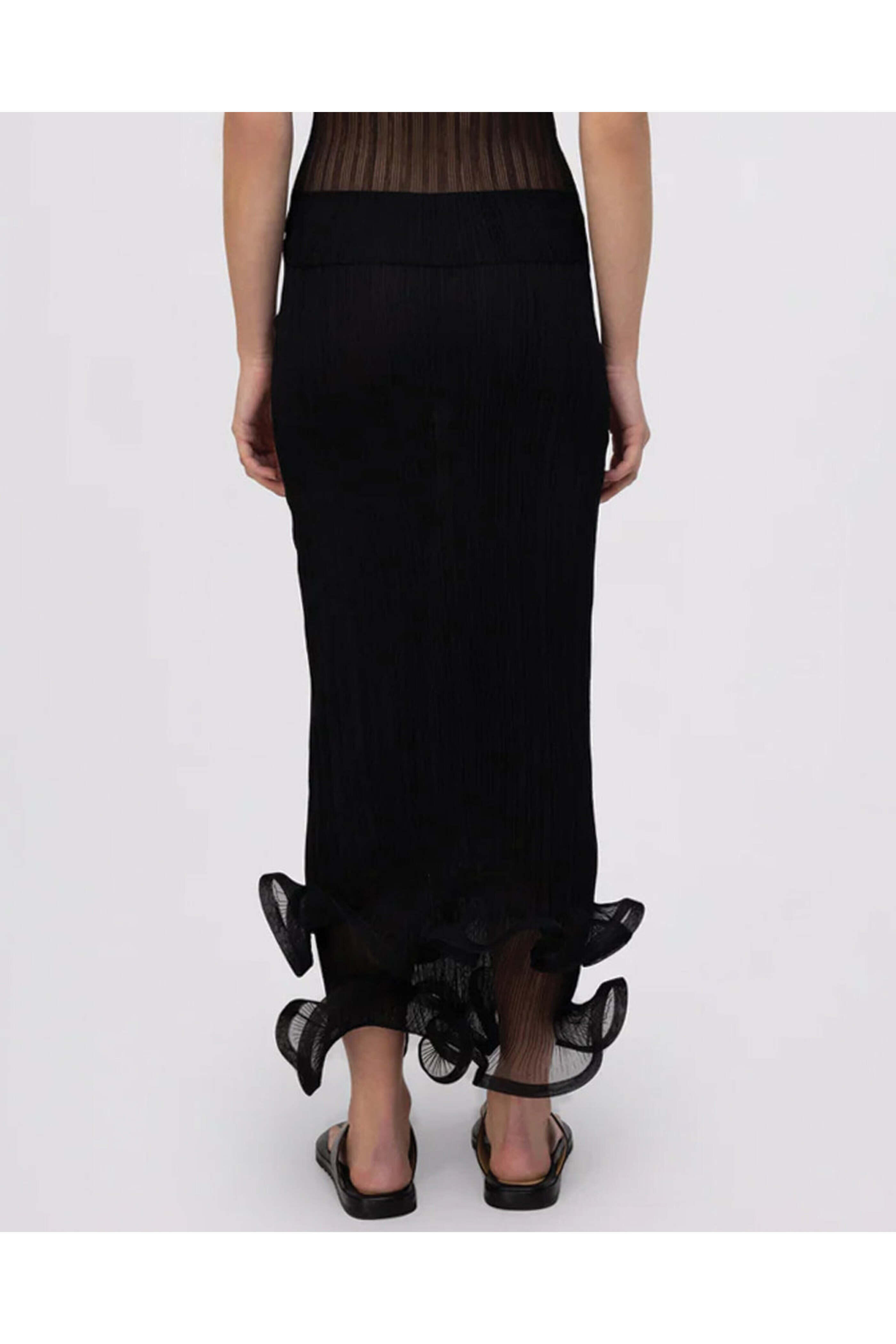 Simkhai - Black Kelso Midi Skirt