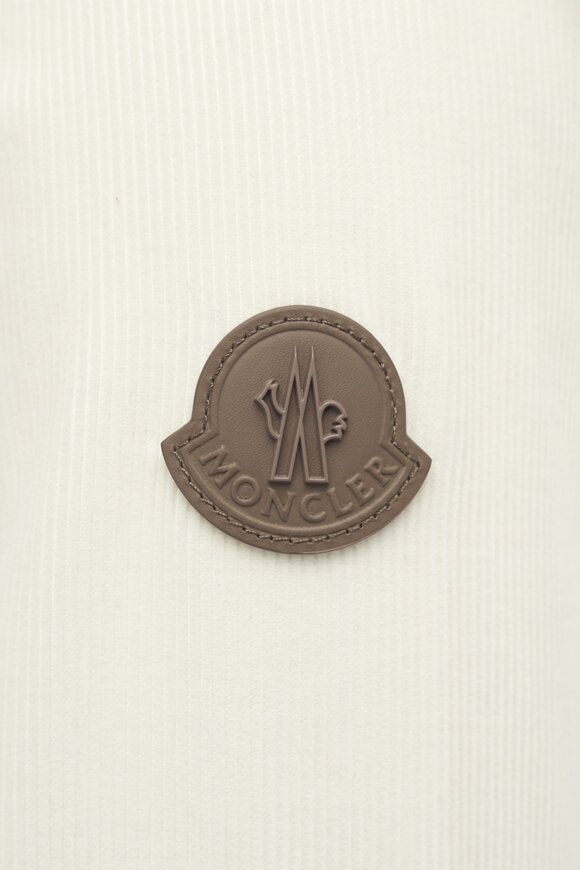 Moncler - White Corduroy Sport Shirt