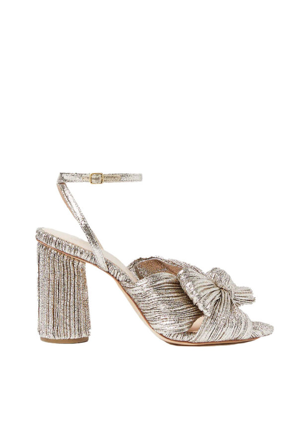 Loeffler Randal Camellia Knot Mule, 90mm - view 3