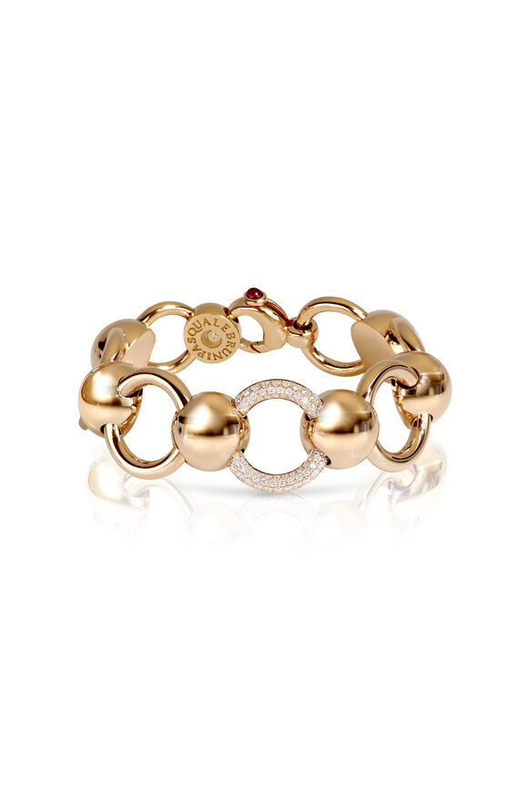 Pasquale Bruni 18k Rose Gold Luce Bracelet - view 1