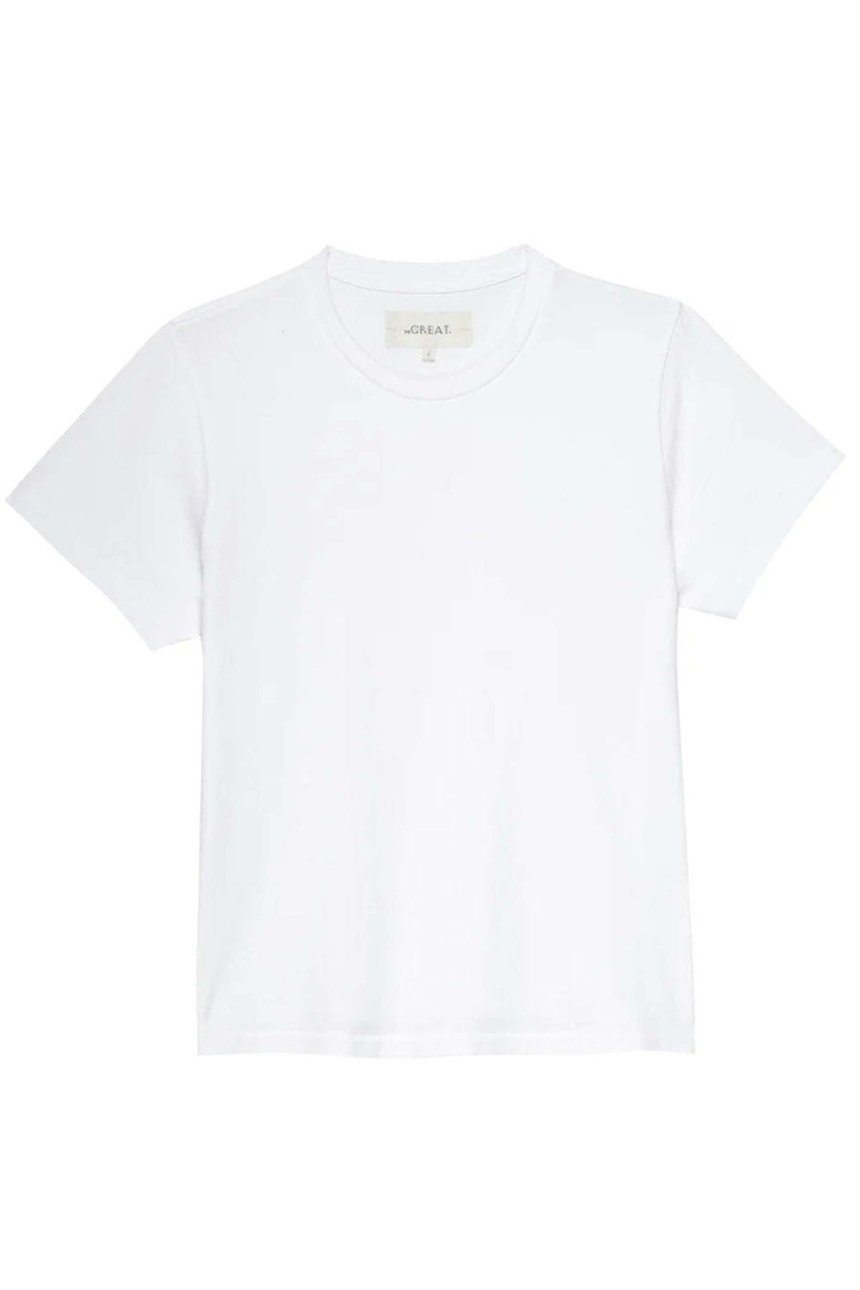 The Great - True White Little Tee