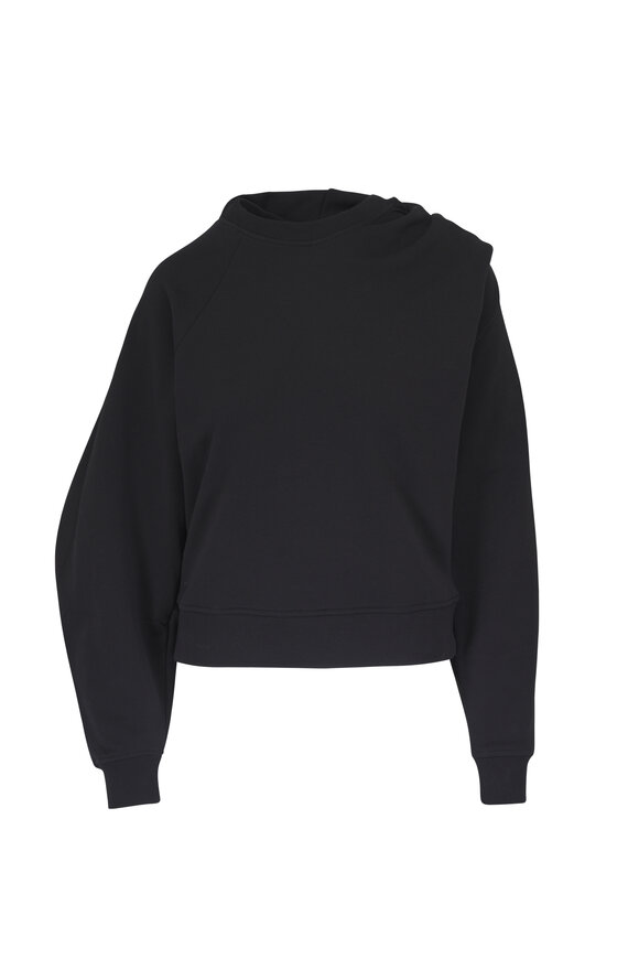 Dries Van Noten Hardine Black Cotton Sweater - view 1