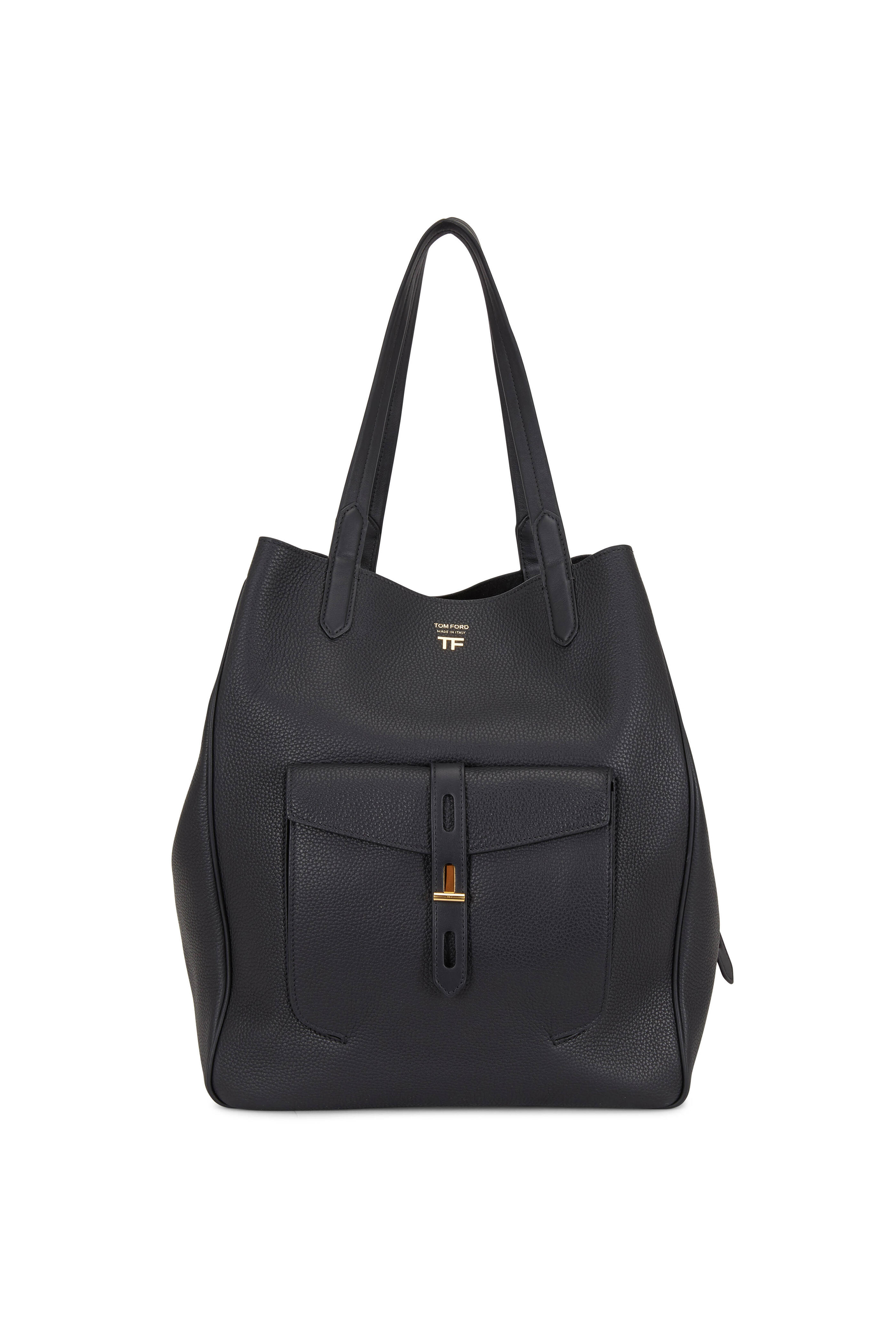 Tom Ford - Hollywood Twist Black Large Tote | Mitchell Stores