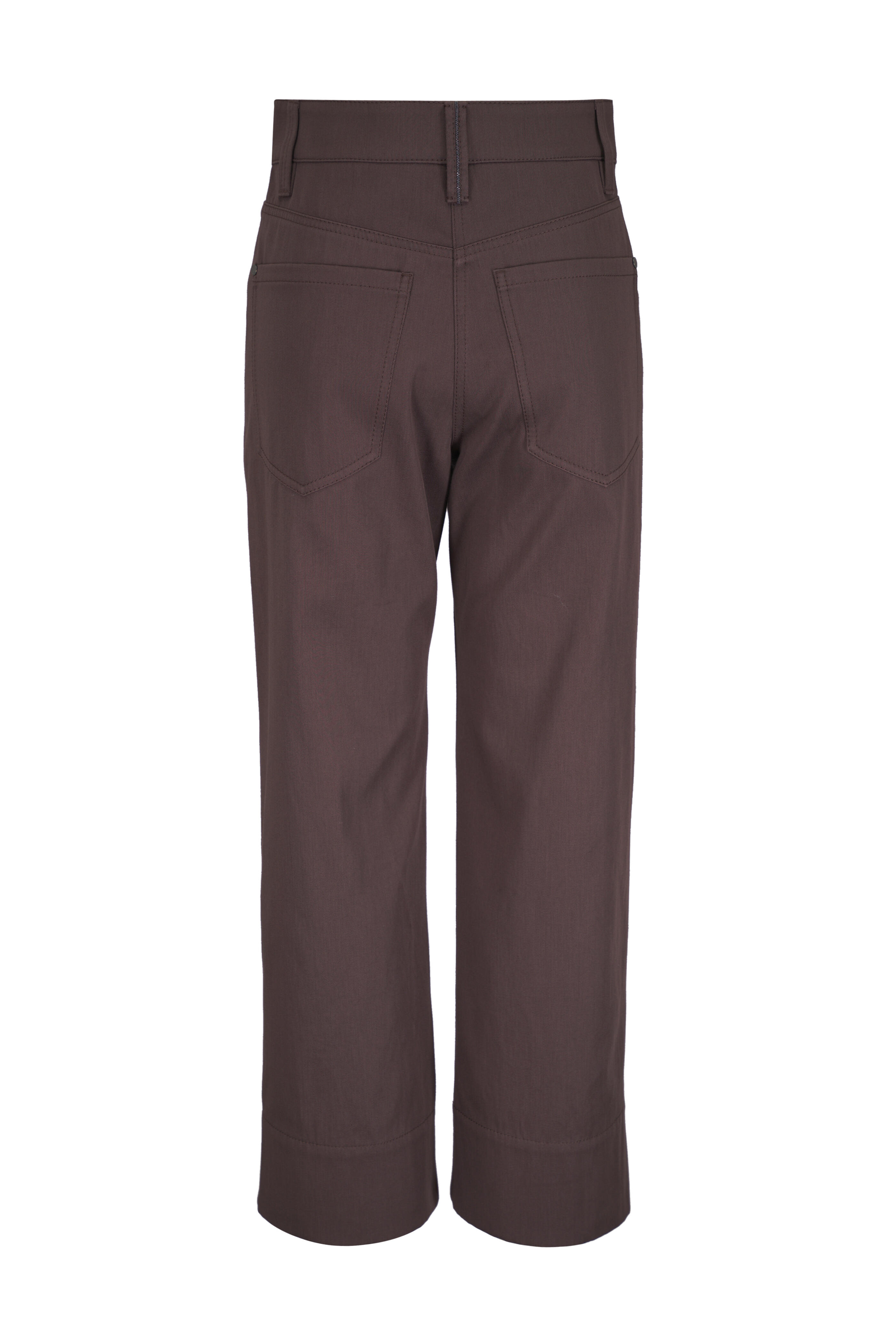 Brunello Cucinelli - Pine Cone Brown Pant