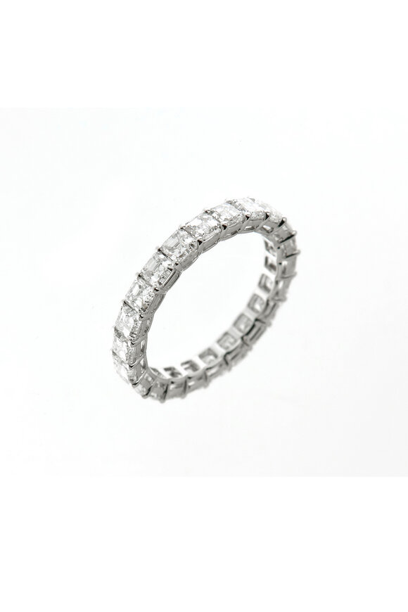 Nam Cho Asscher Cut Diamond Ring 
