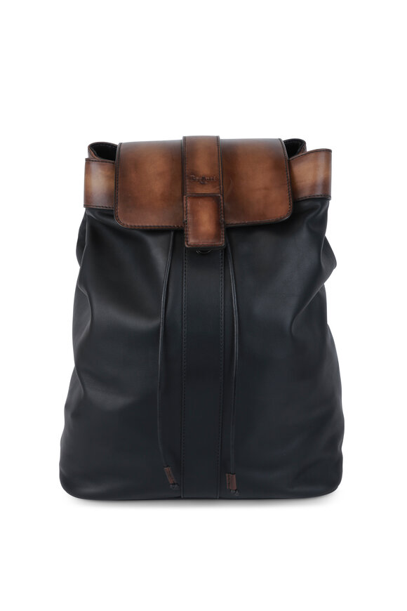 Berluti - Horizon Black Leather Backpack 