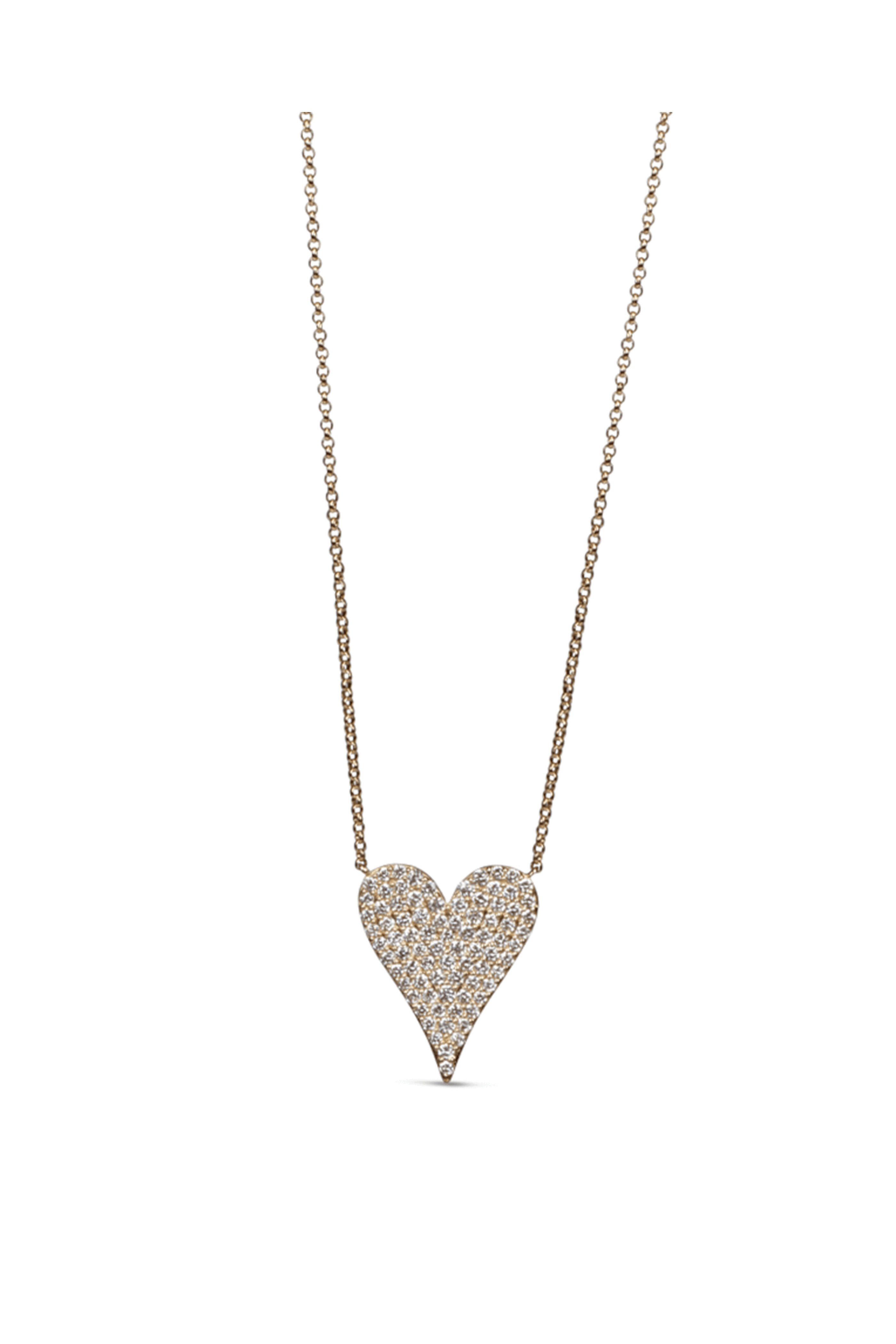 Kai Linz - Diamond Heart Pendant Necklace