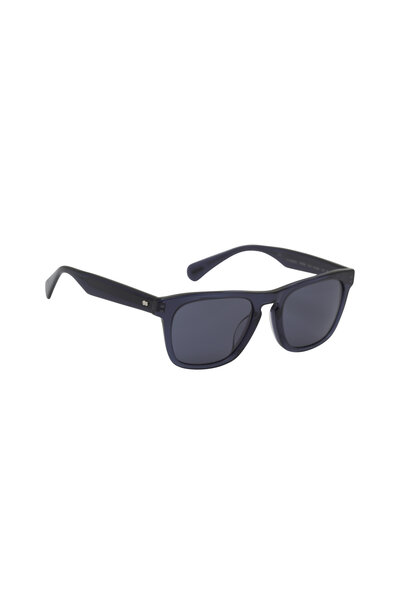 Oliver Peoples - Khaite 1998c Silvery & Gray Cat Eye Sunglasses