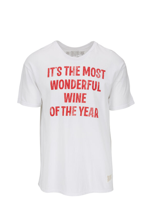 Retro Brand - White Most Wonderful Time Graphic T-Shirt