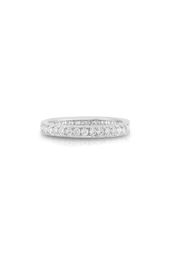 Nam Cho Modern 1 Row Diamond Eternity Band