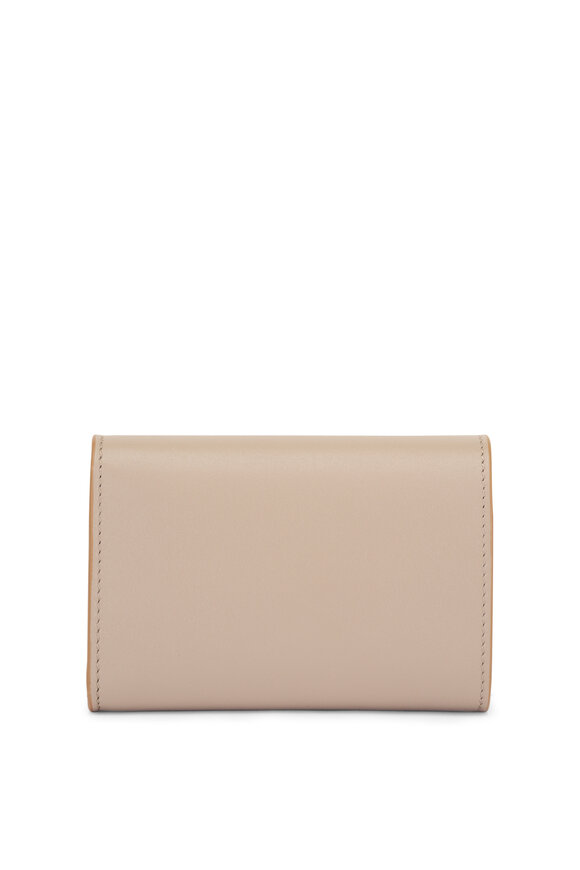 Loewe Small Pebble Sand Leather Vertical Wallet - view 3