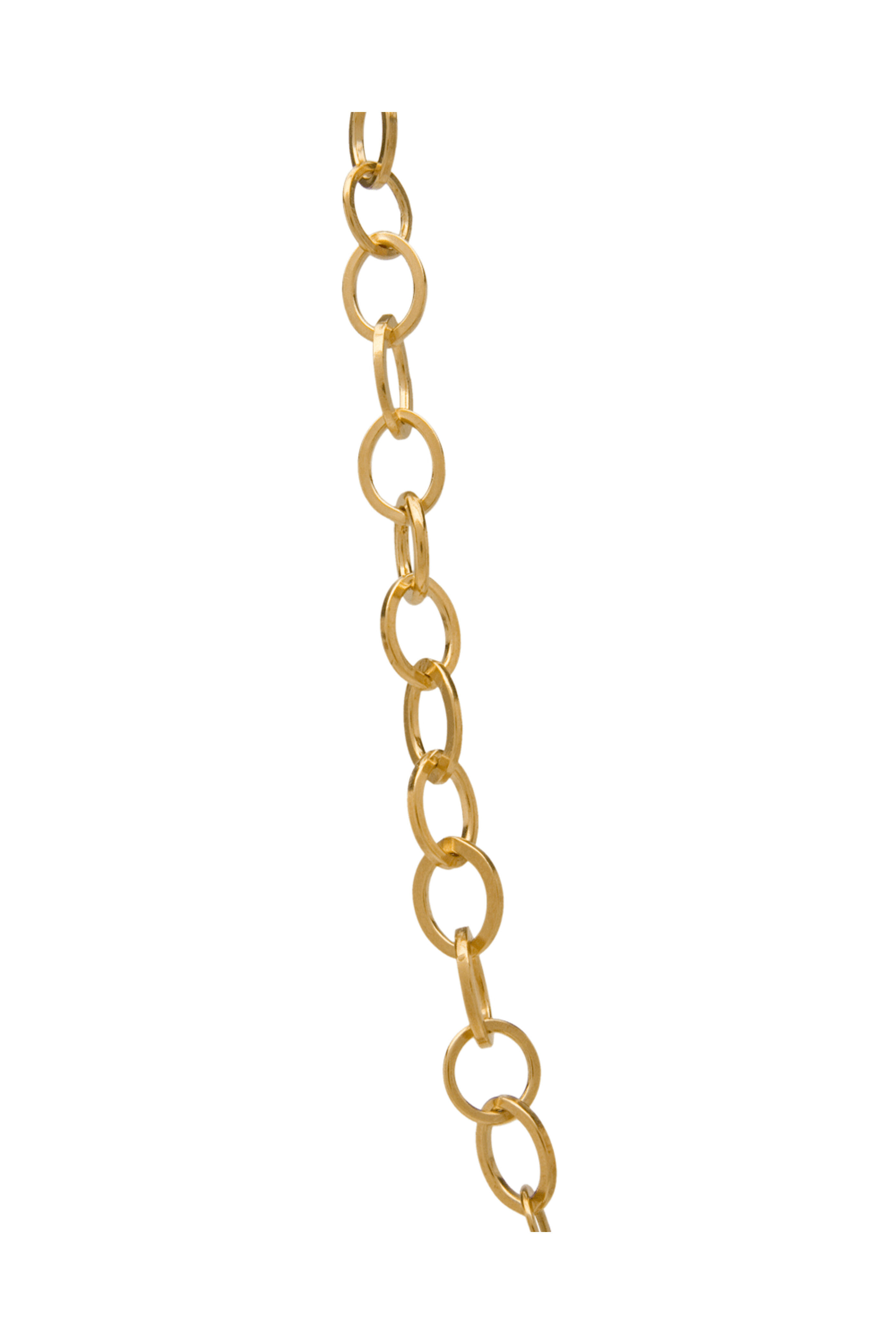Annie Costello Brown - 18k Gold-Plated Brass Shae Chain Necklace
