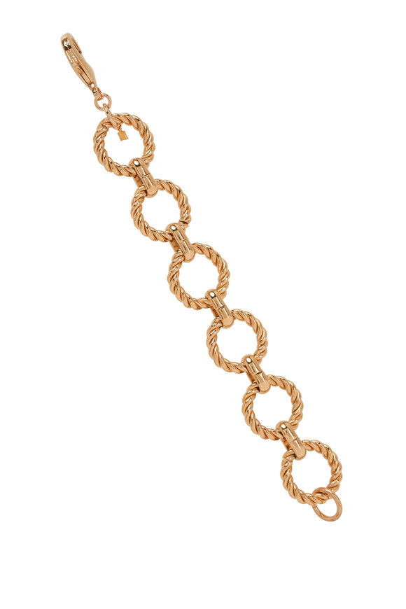 Cristina V. - Twisted Circle Link Bracelet