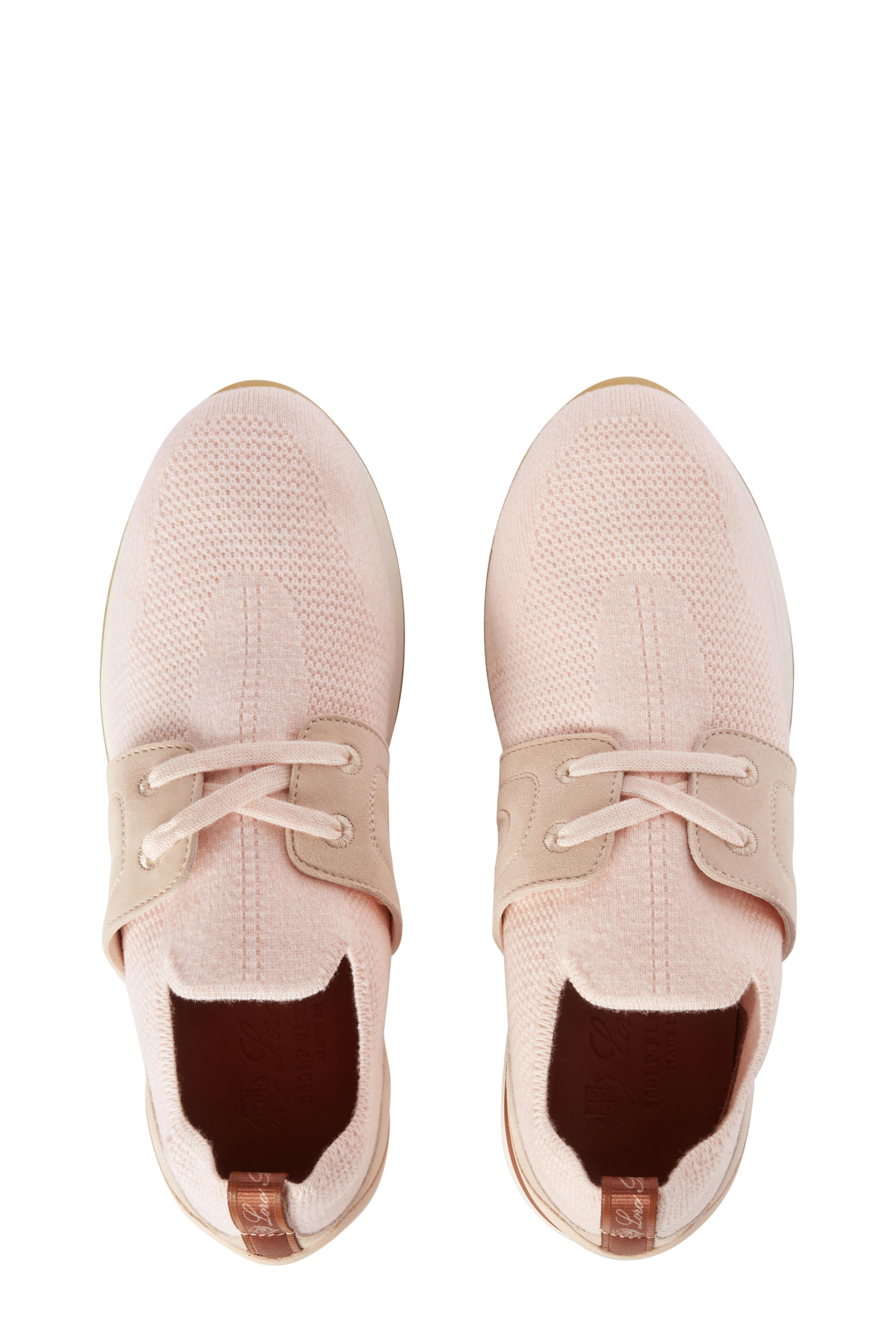 Loro Piana - Flexy Walk Lady Wish Rose Sneaker | Mitchell Stores
