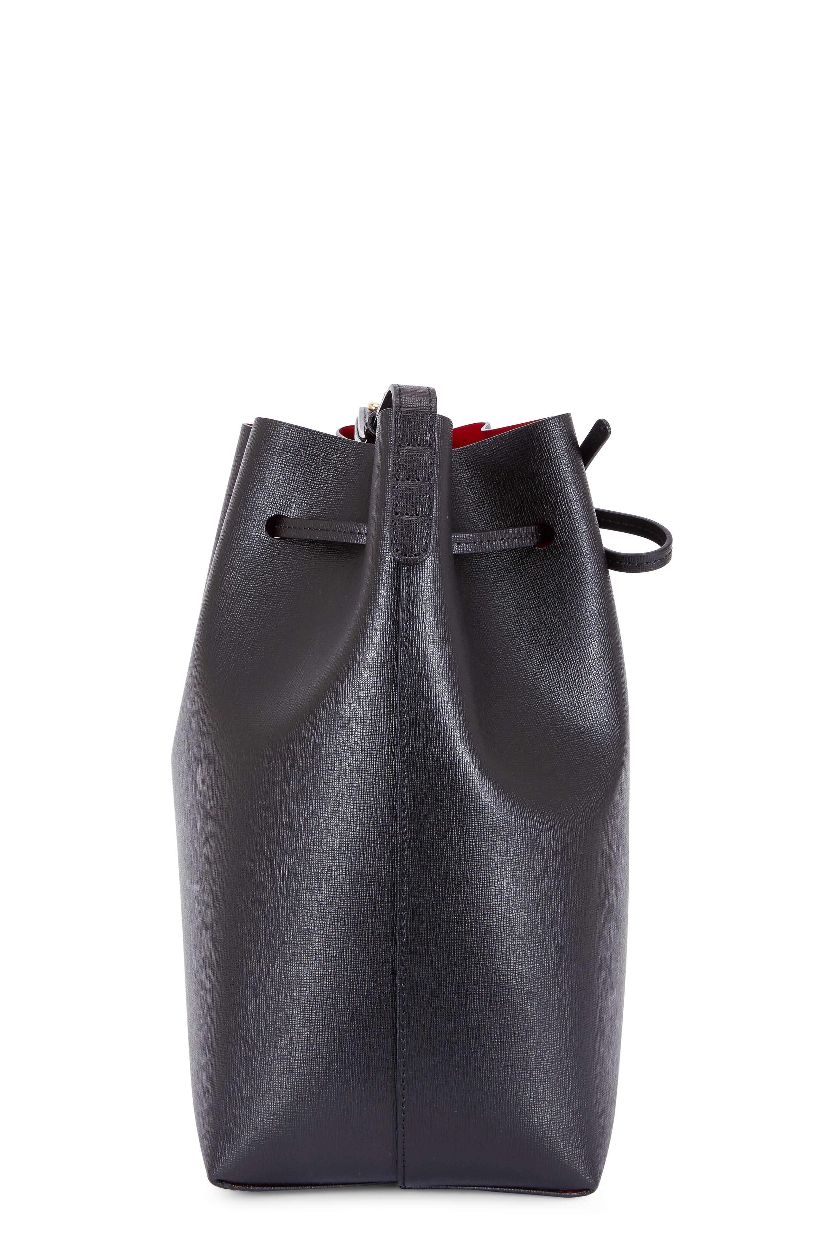 Mansur Gavriel - Black Leather Large Bucket Bag