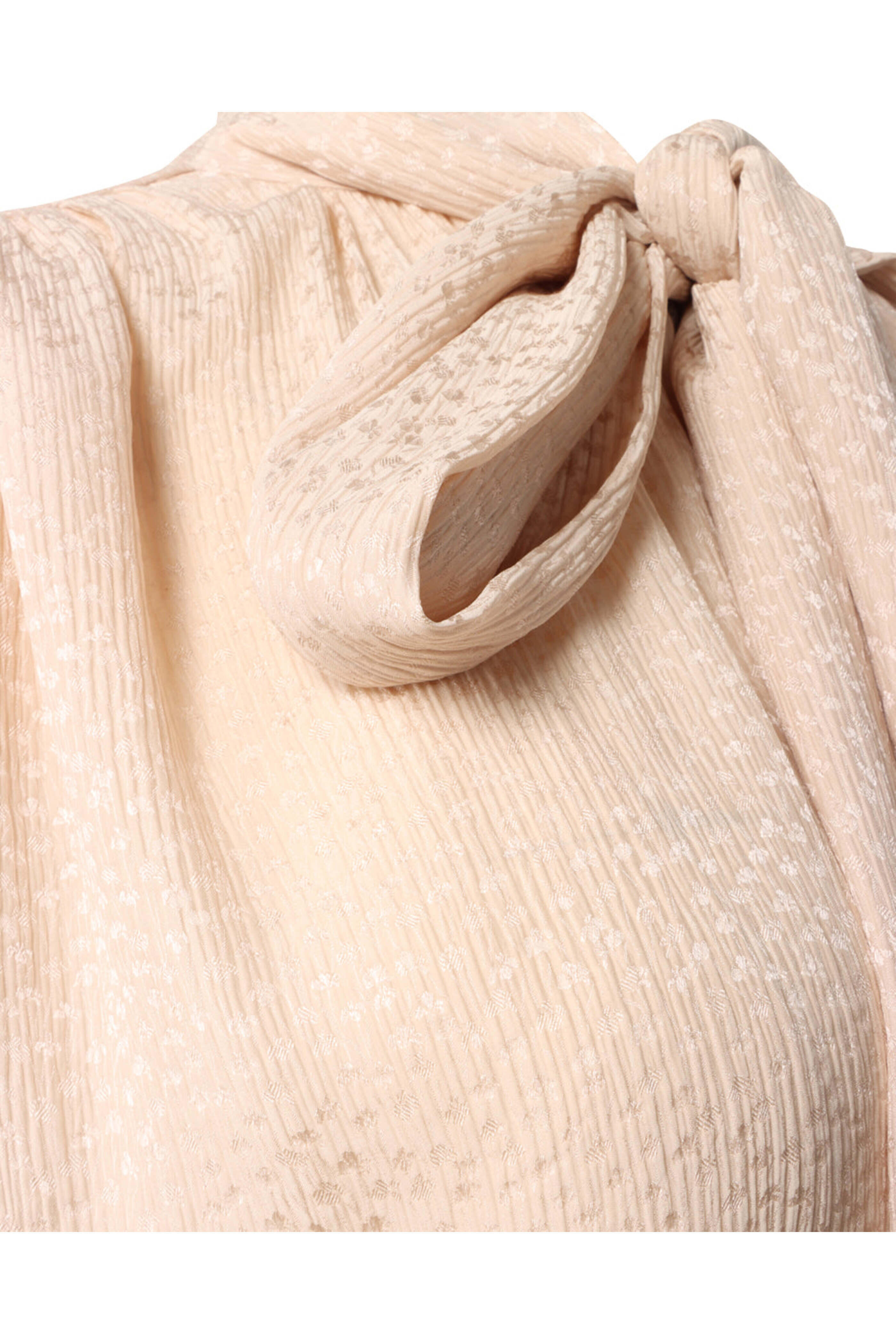 Chloé - Cameo Rose Drape Neck Blouse