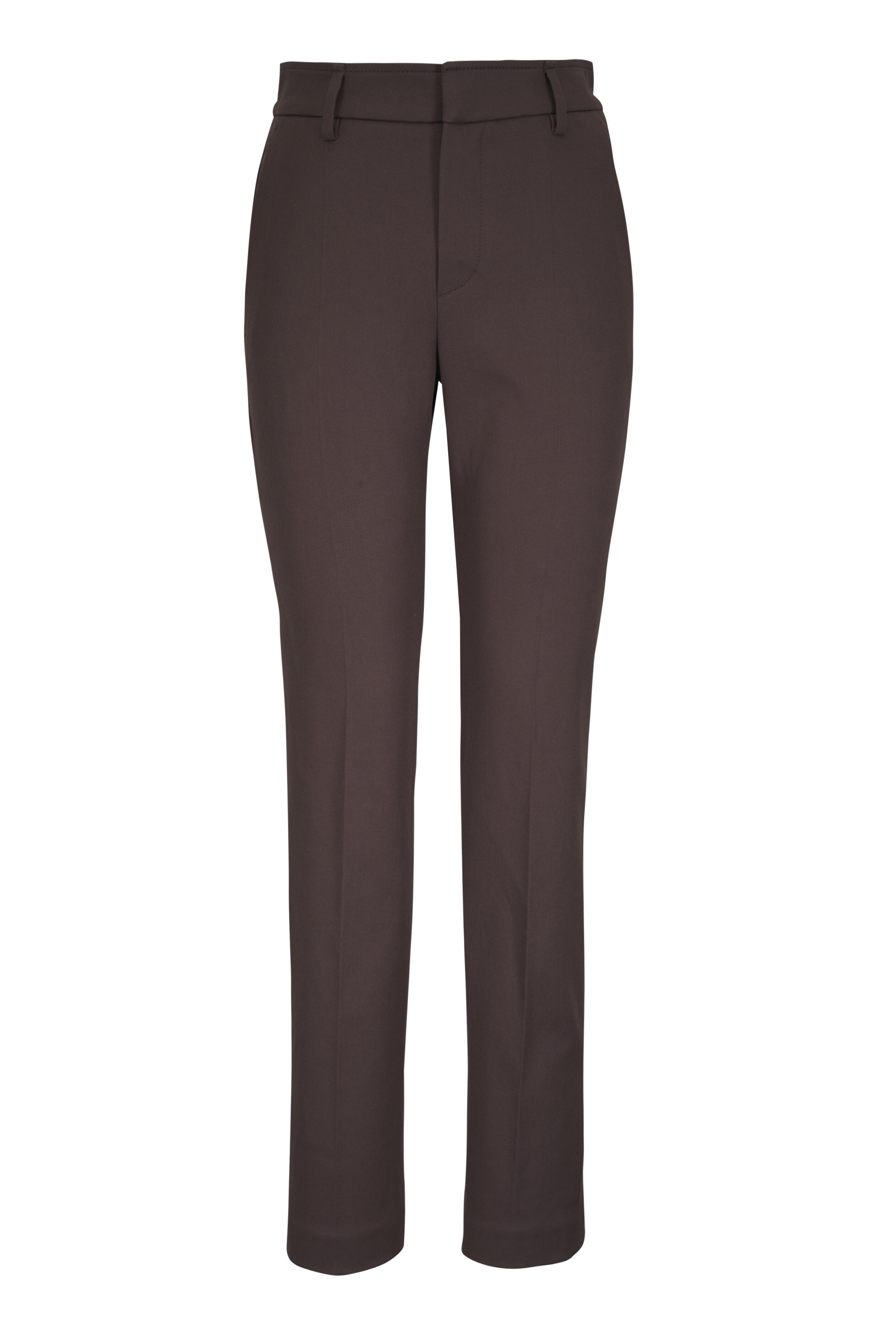 Brunello Cucinelli - Chocolate Slim Stretch Cotton Pant
