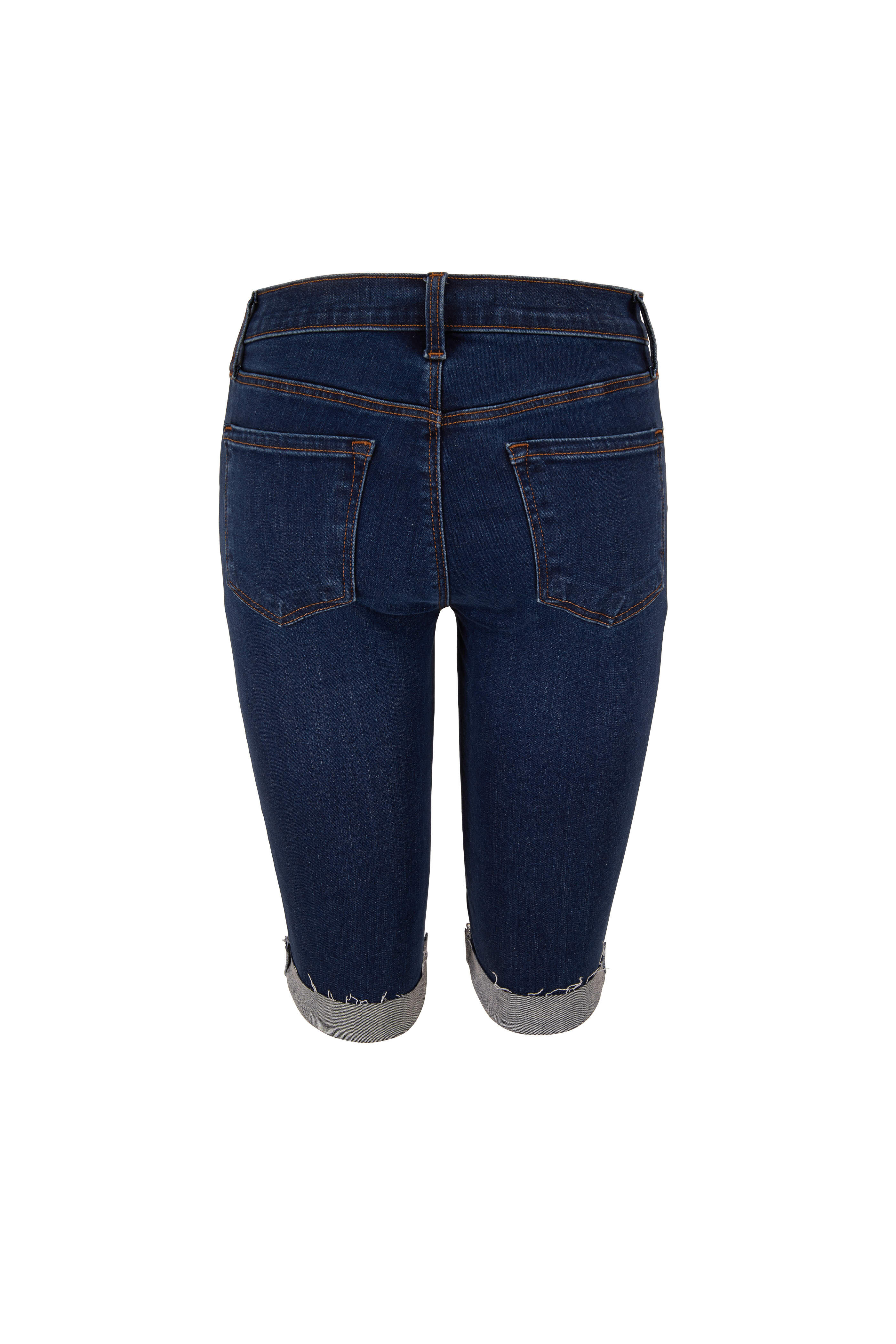 J Brand - Paradiso Raw Edge Hem Jean Shorts