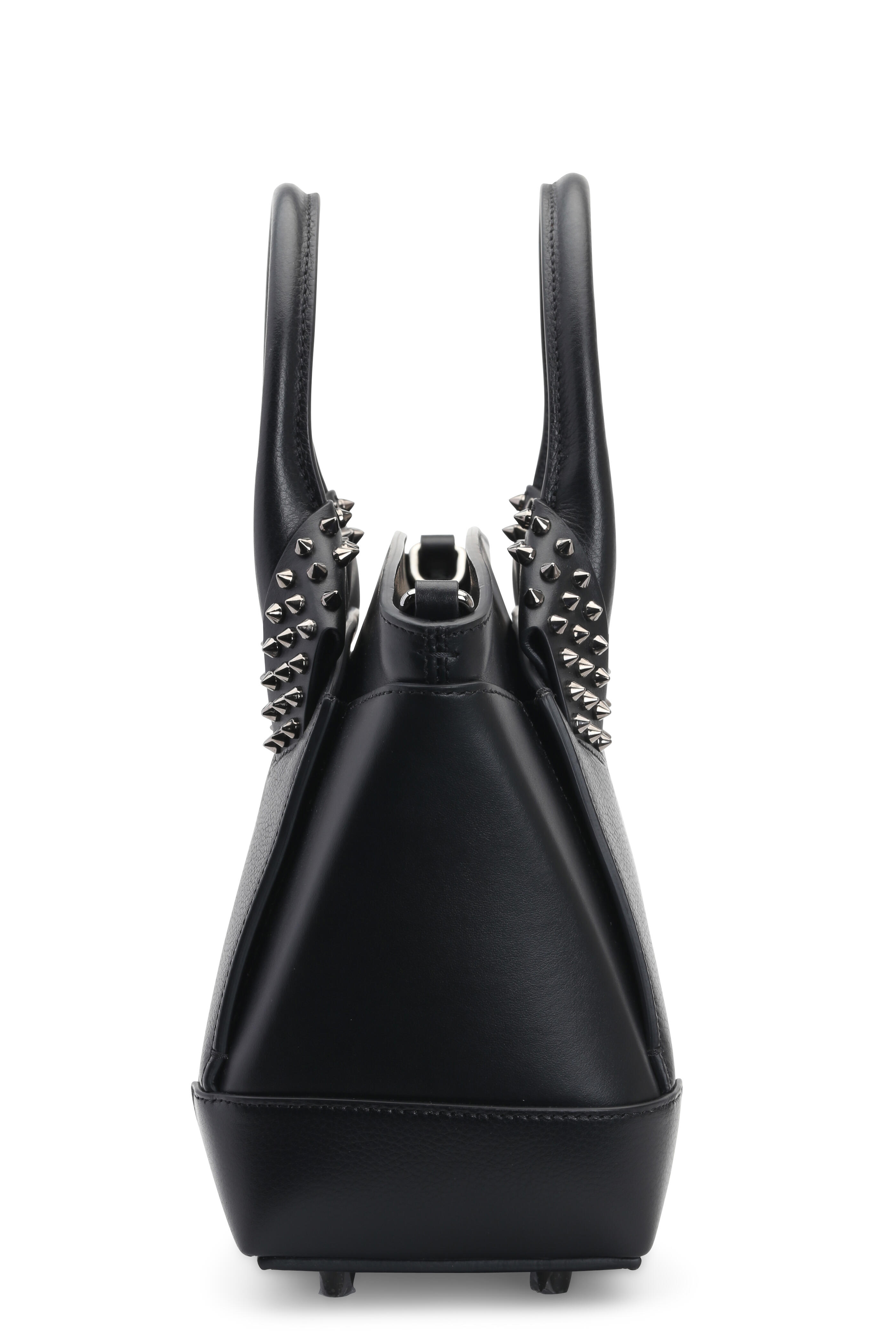 Christian Louboutin - Eloise Black Leather Stud Detail Satchel