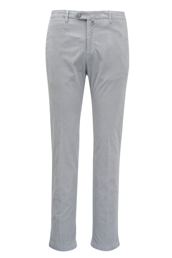 Kiton - Gray Corduroy Pant 