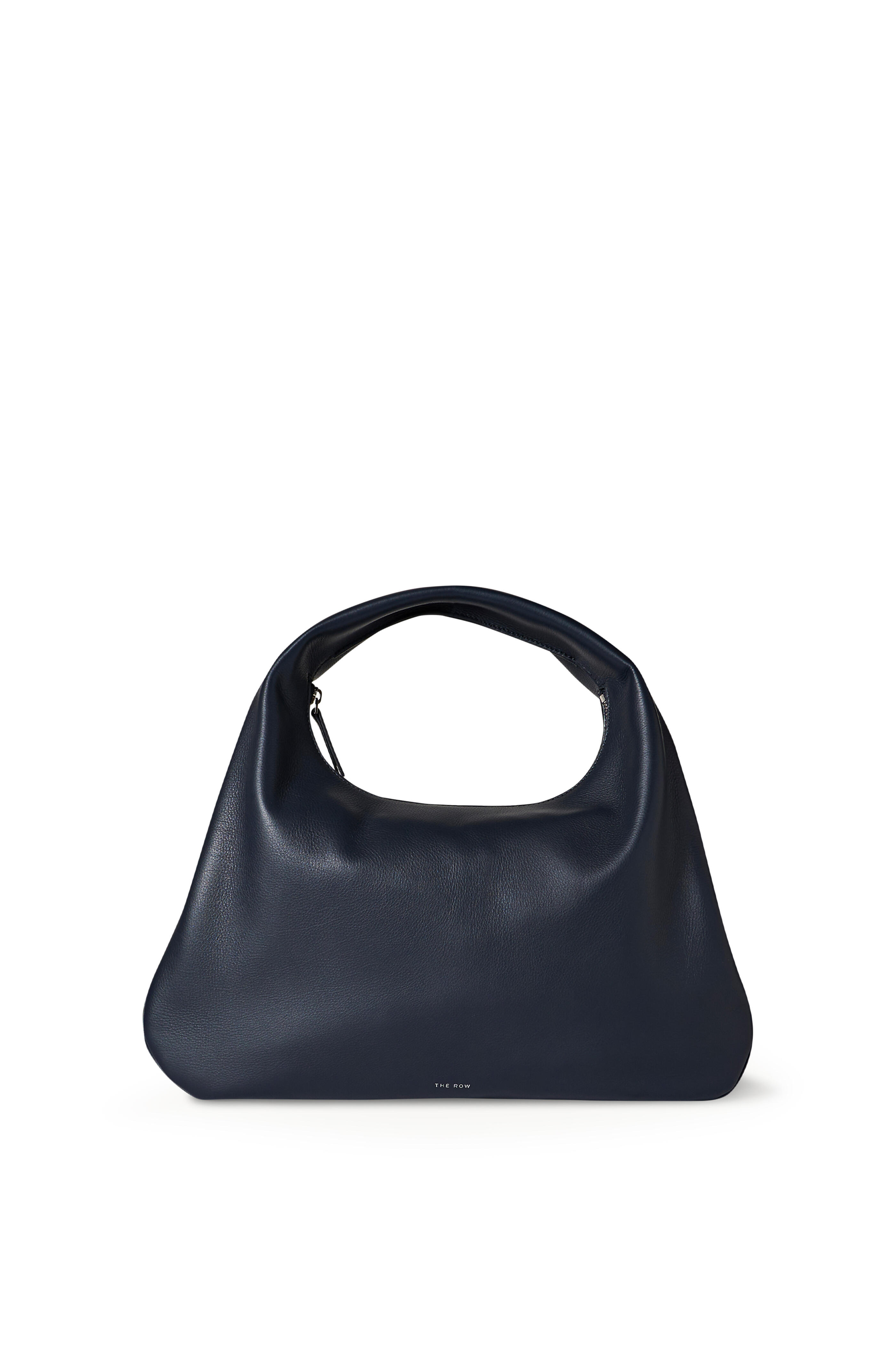 The Row - Everyday Navy Grain Leather Small Shoulder Bag