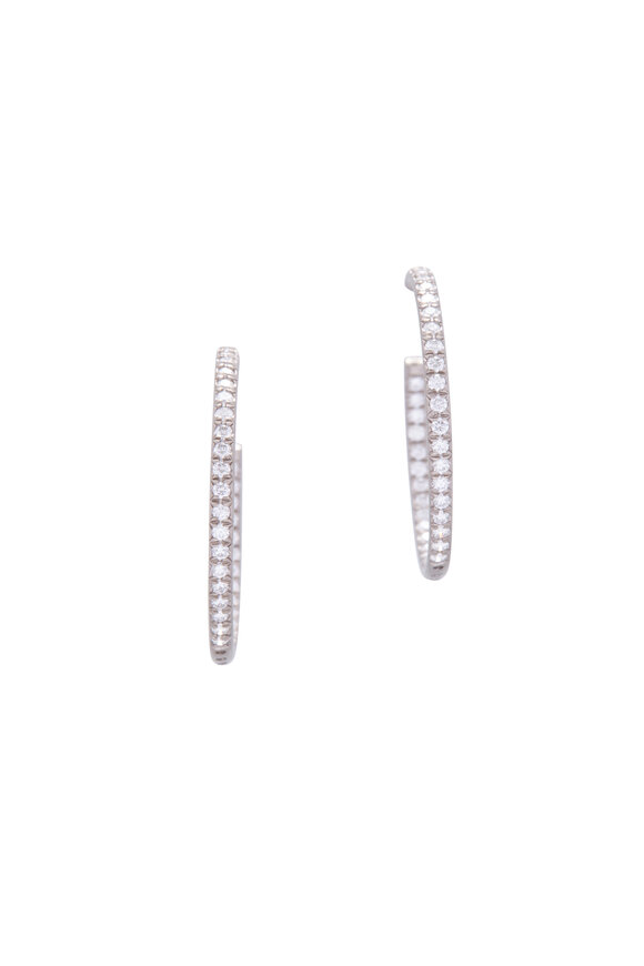 Caroline Ellen Diamond Hoops