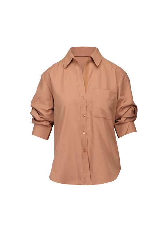 Brochu Walker Pia Khaki Brown Shirt - view 1