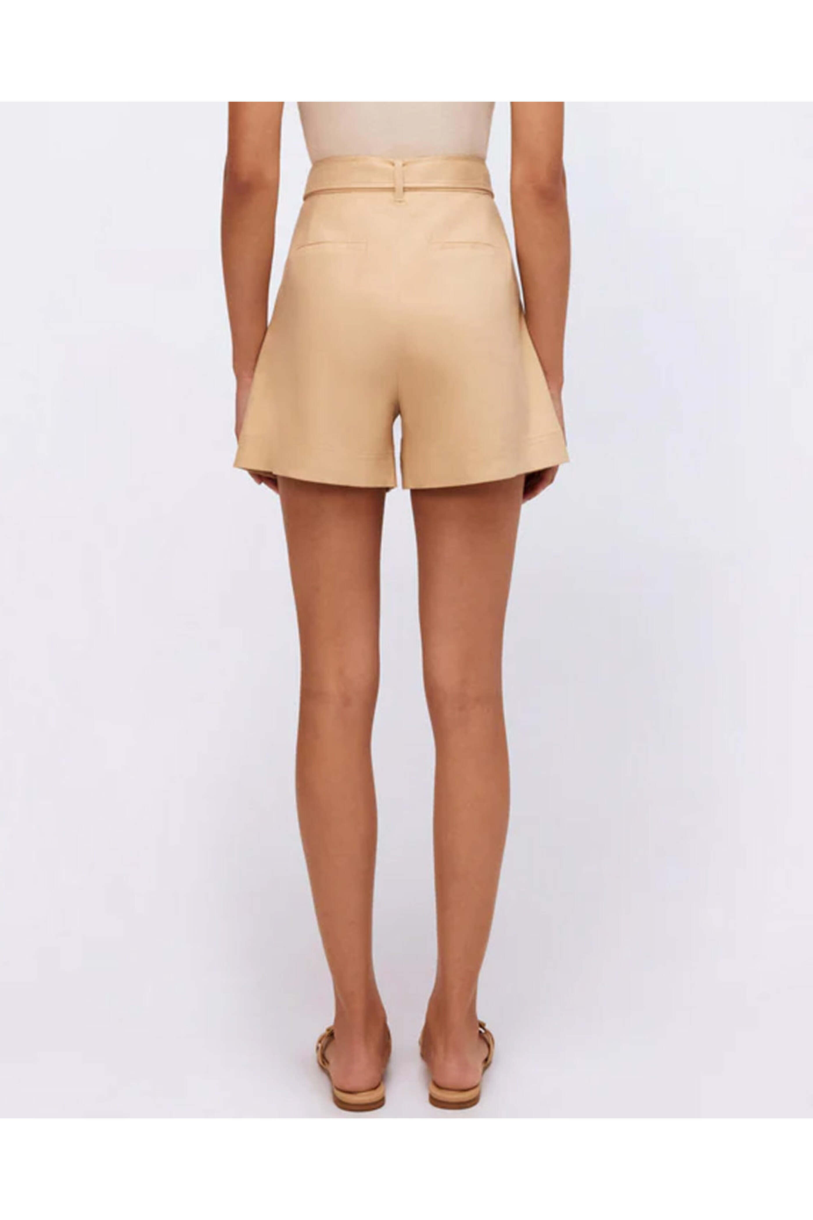 Simkhai - Natural Pleated Fletcher Short