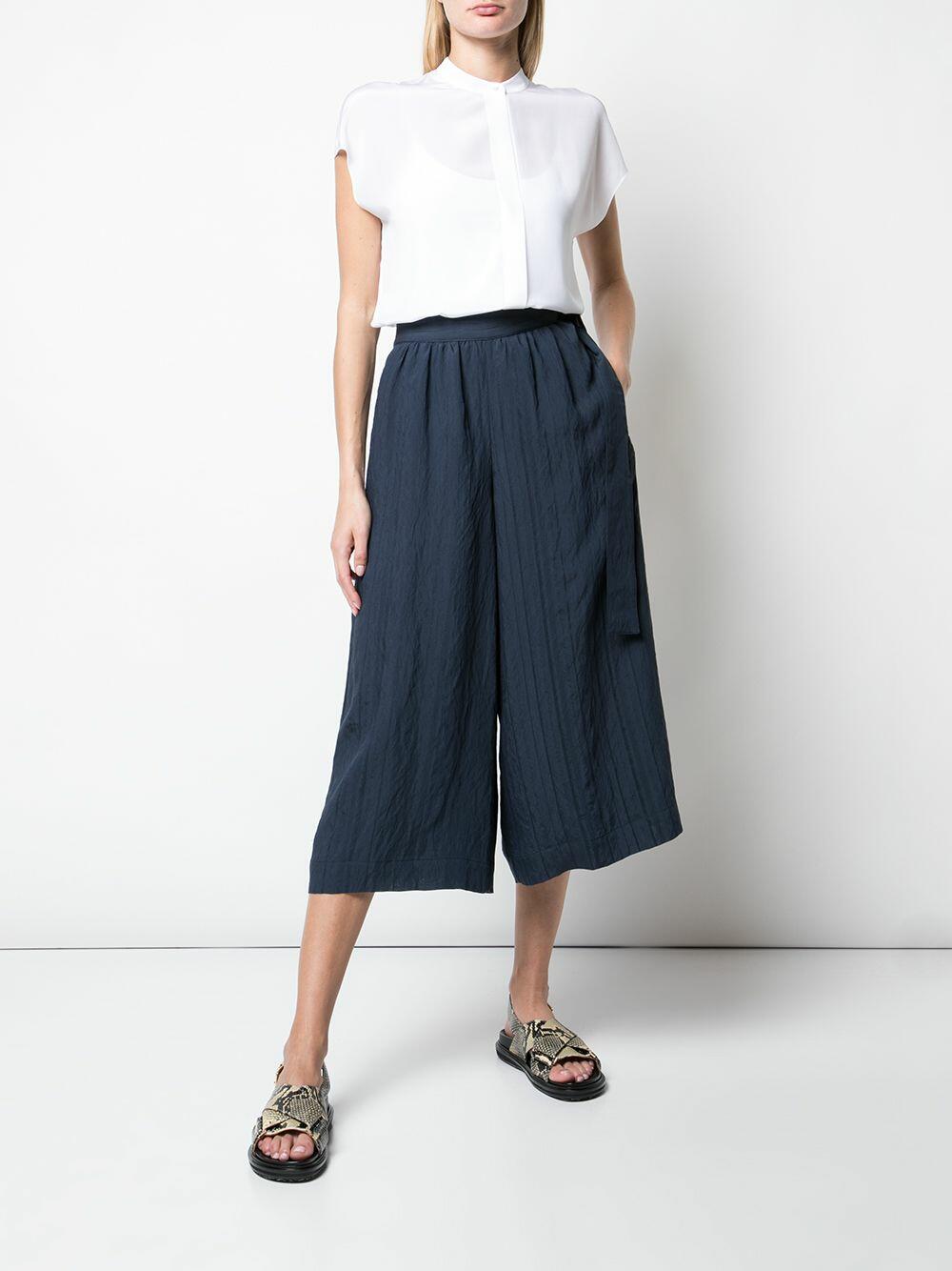 Vince - Hematite Side-Tie Culottes | Mitchell Stores