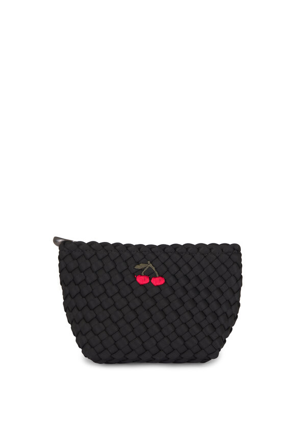 Naghedi Petit Portofino Onyx Cherry Cosmetic Pouch - view 1