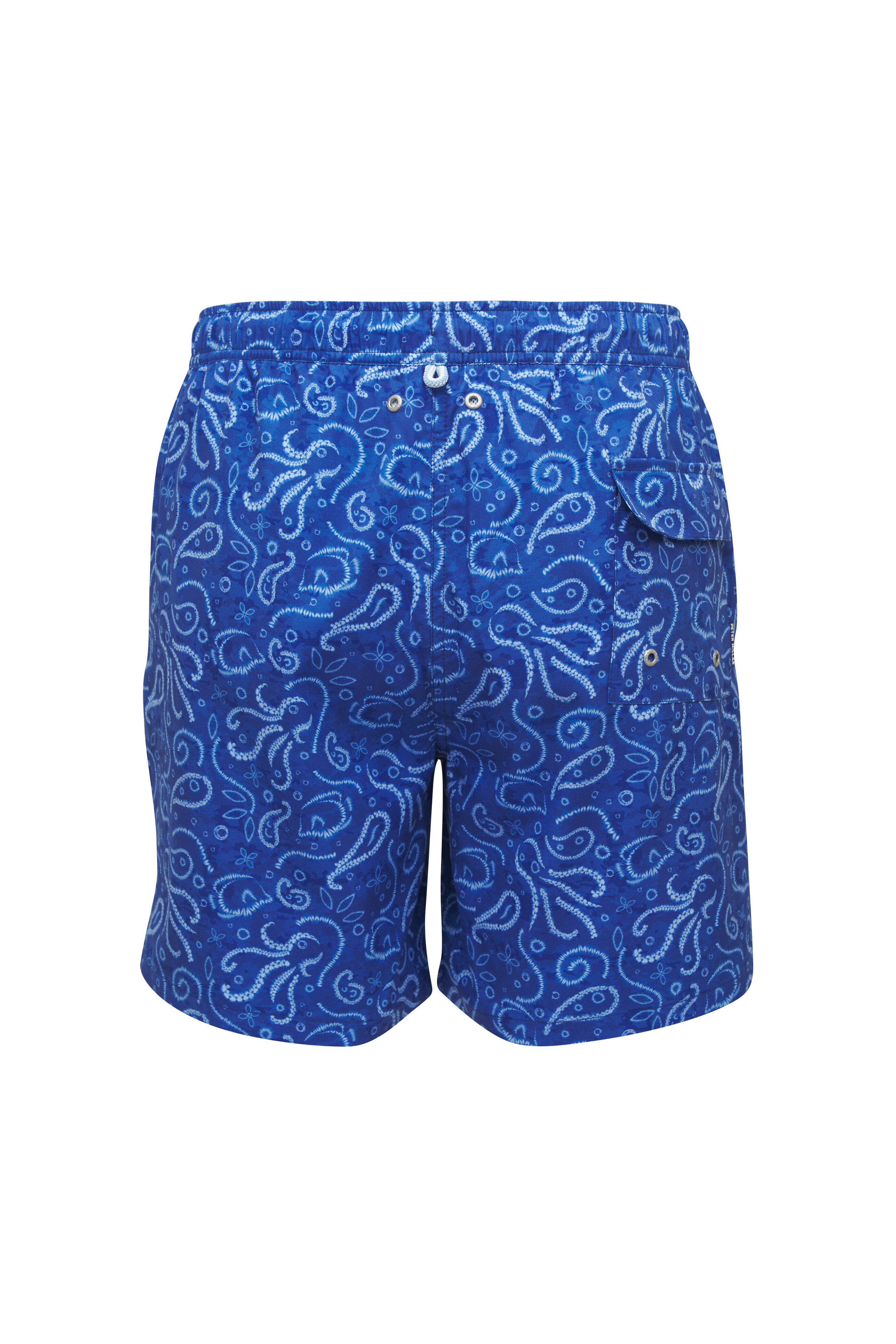 Peter Millar - Tie Dive Tide Blue Swim Trunks
